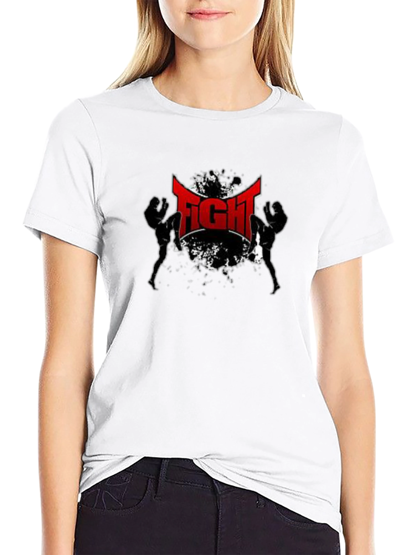 Fight Club MMA Black T-Shirt - Graphic Design