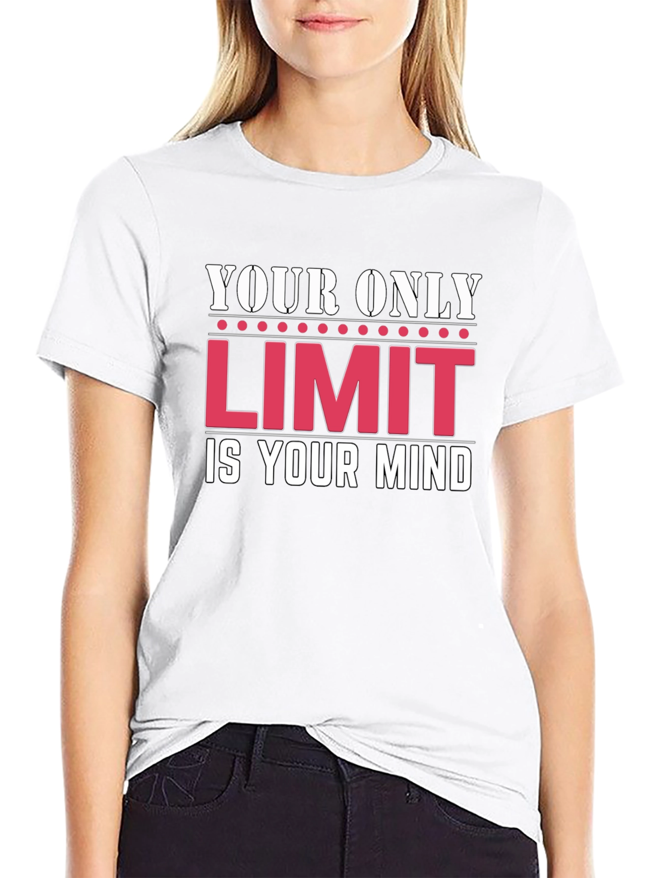 Motivational T-Shirt: Your Only Limit Is Your Mind