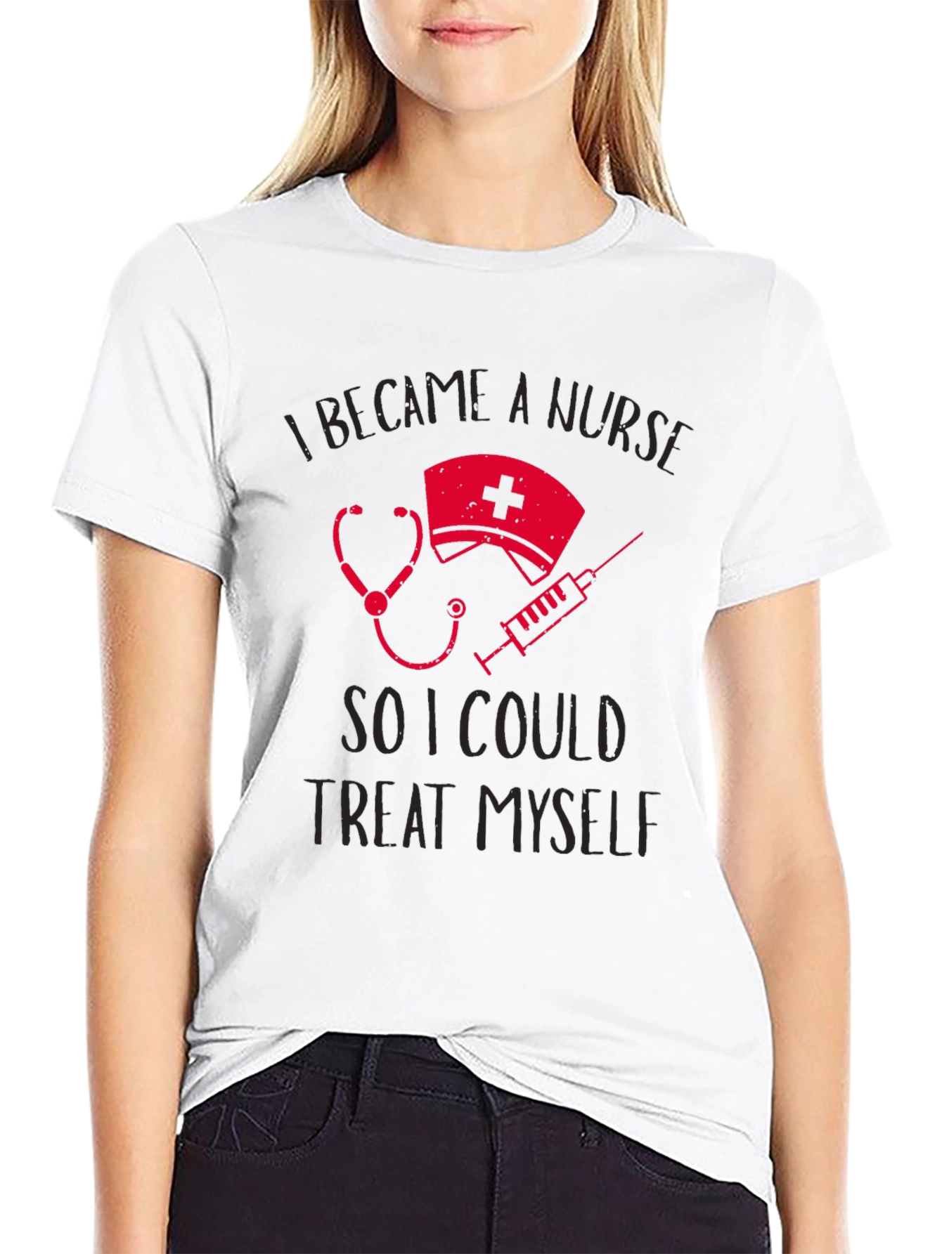 Nurse Treat Myself T-Shirt Funny Nursing Tee