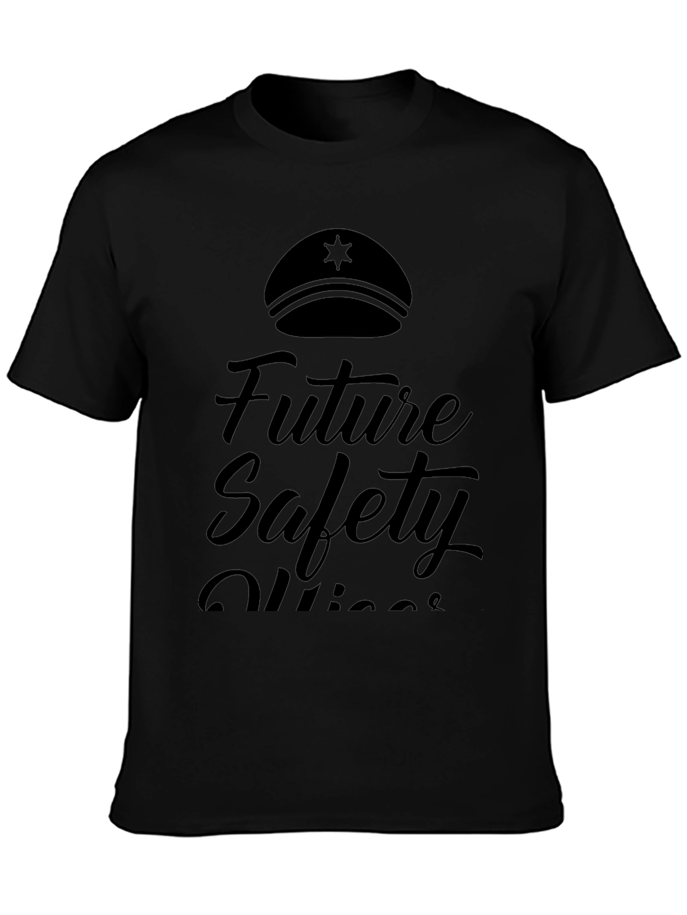 Future Safety Officer Black T-Shirt