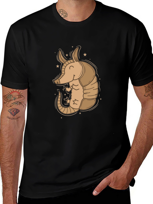 Armadillo Graphic Tee - Unique Animal Design