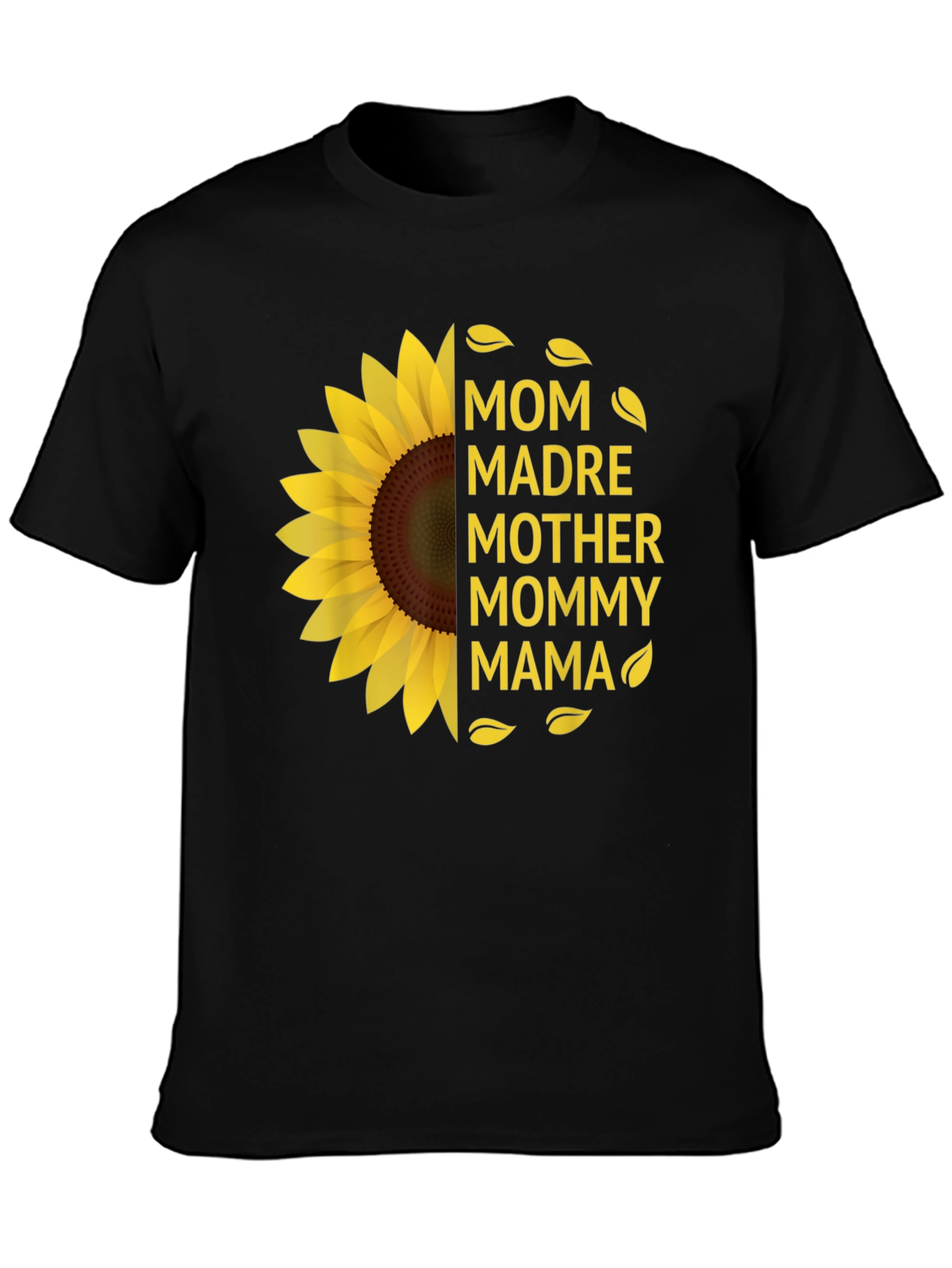 Mom Sunflower Graphic T-Shirt - Mothers Day Gift