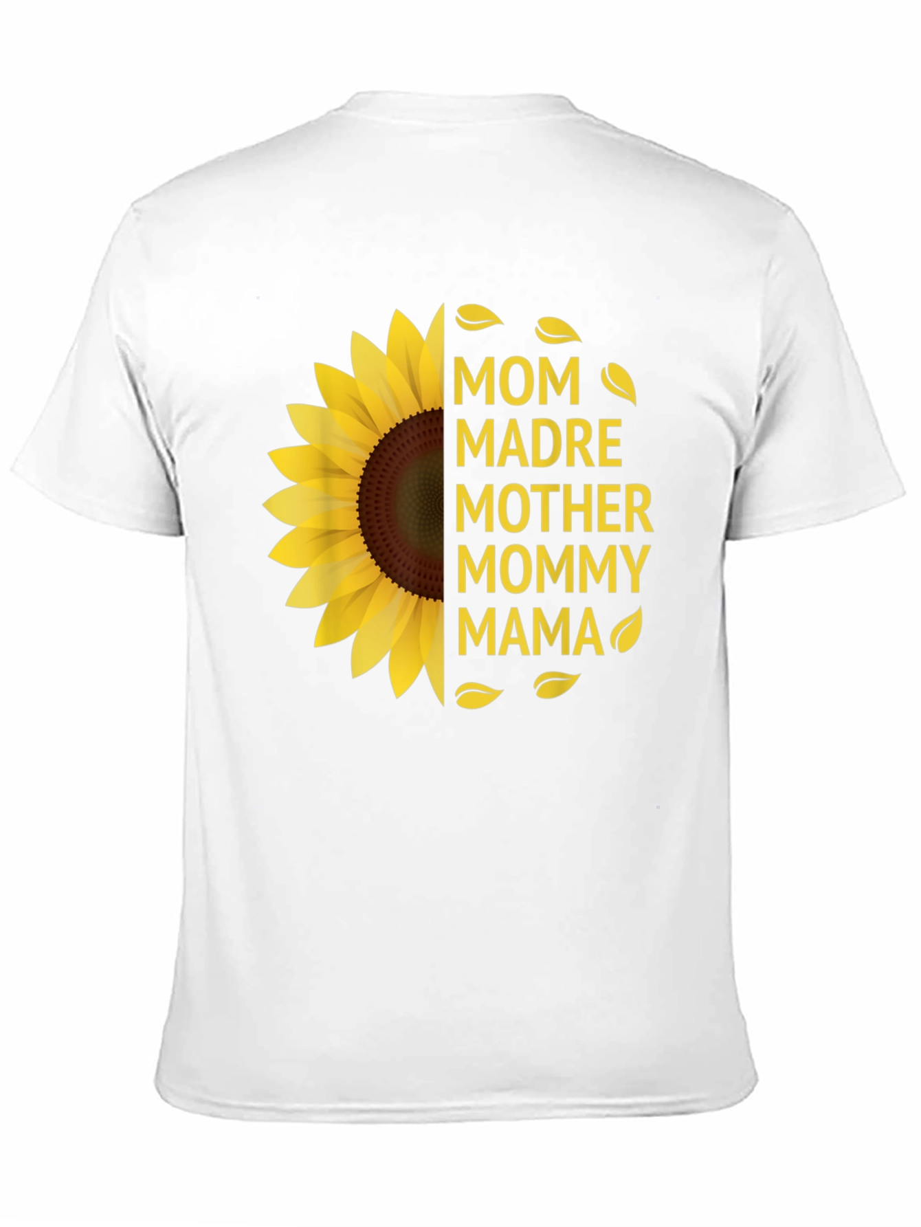 Mom Sunflower Graphic T-Shirt - Mothers Day Gift