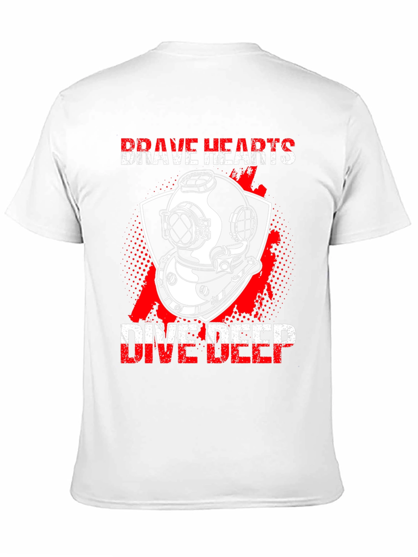 Brave Hearts Dive Deep Black T-Shirt