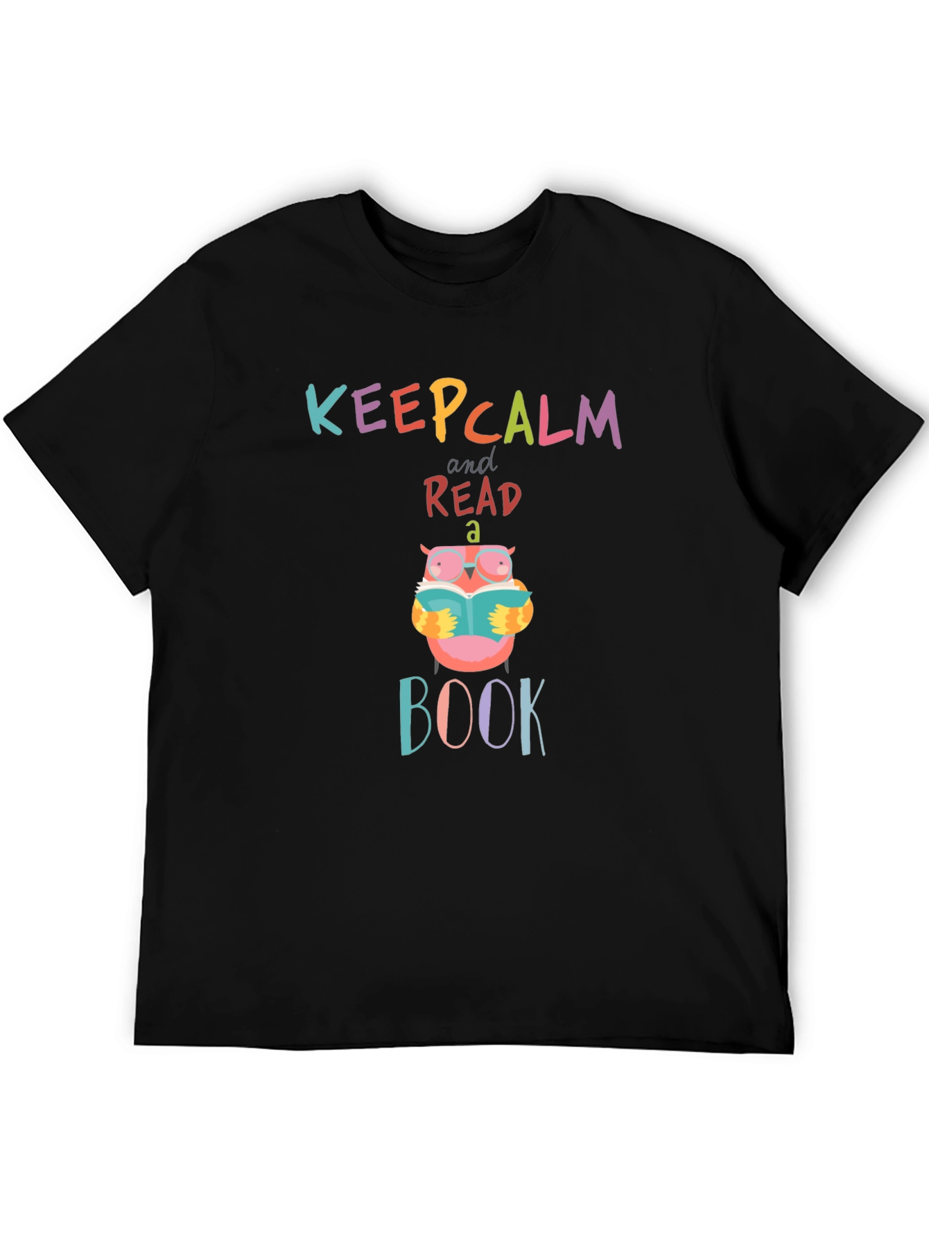 Keep Calm & Read a Book Owl T-Shirt