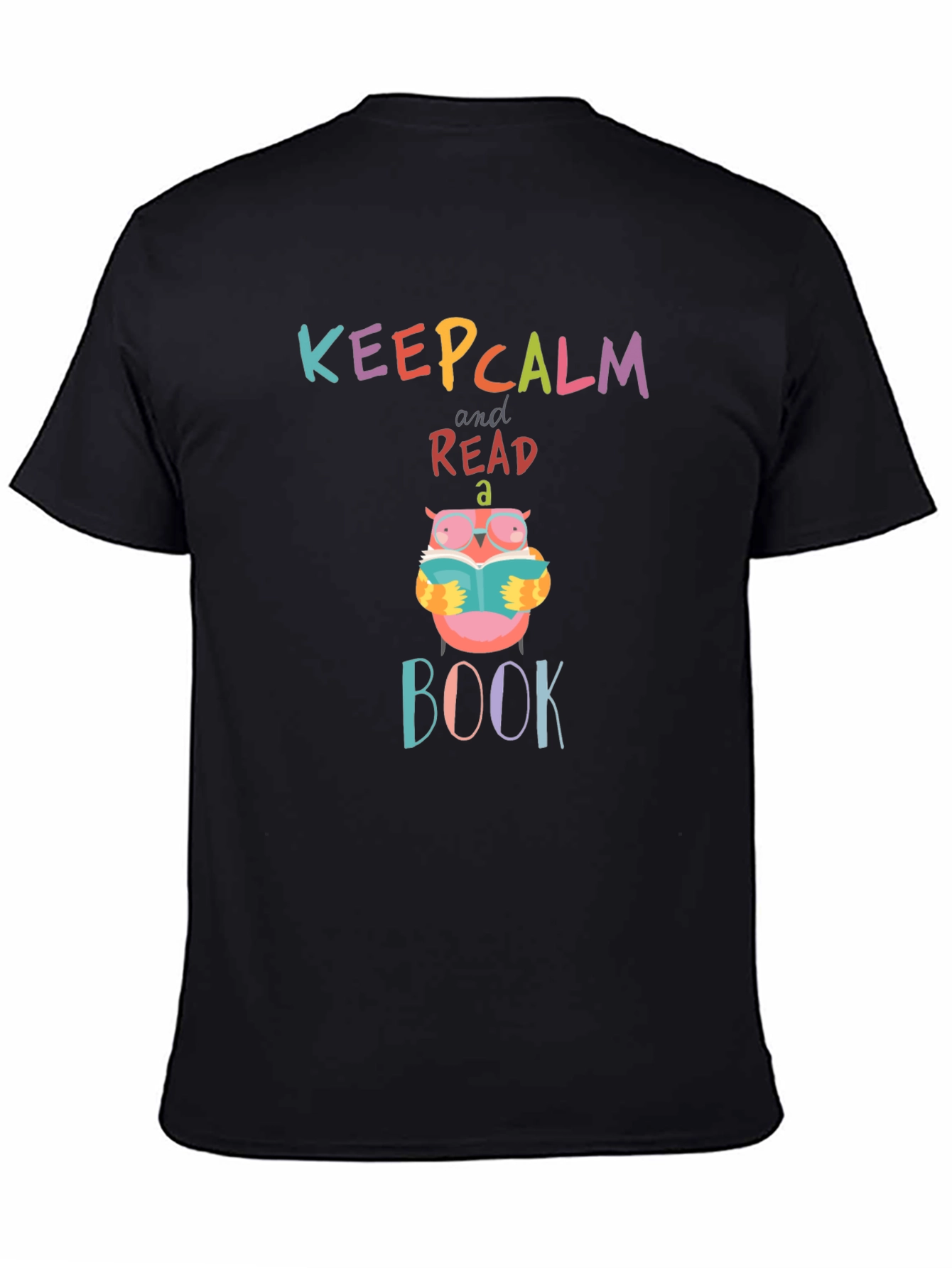 Keep Calm & Read a Book Owl T-Shirt