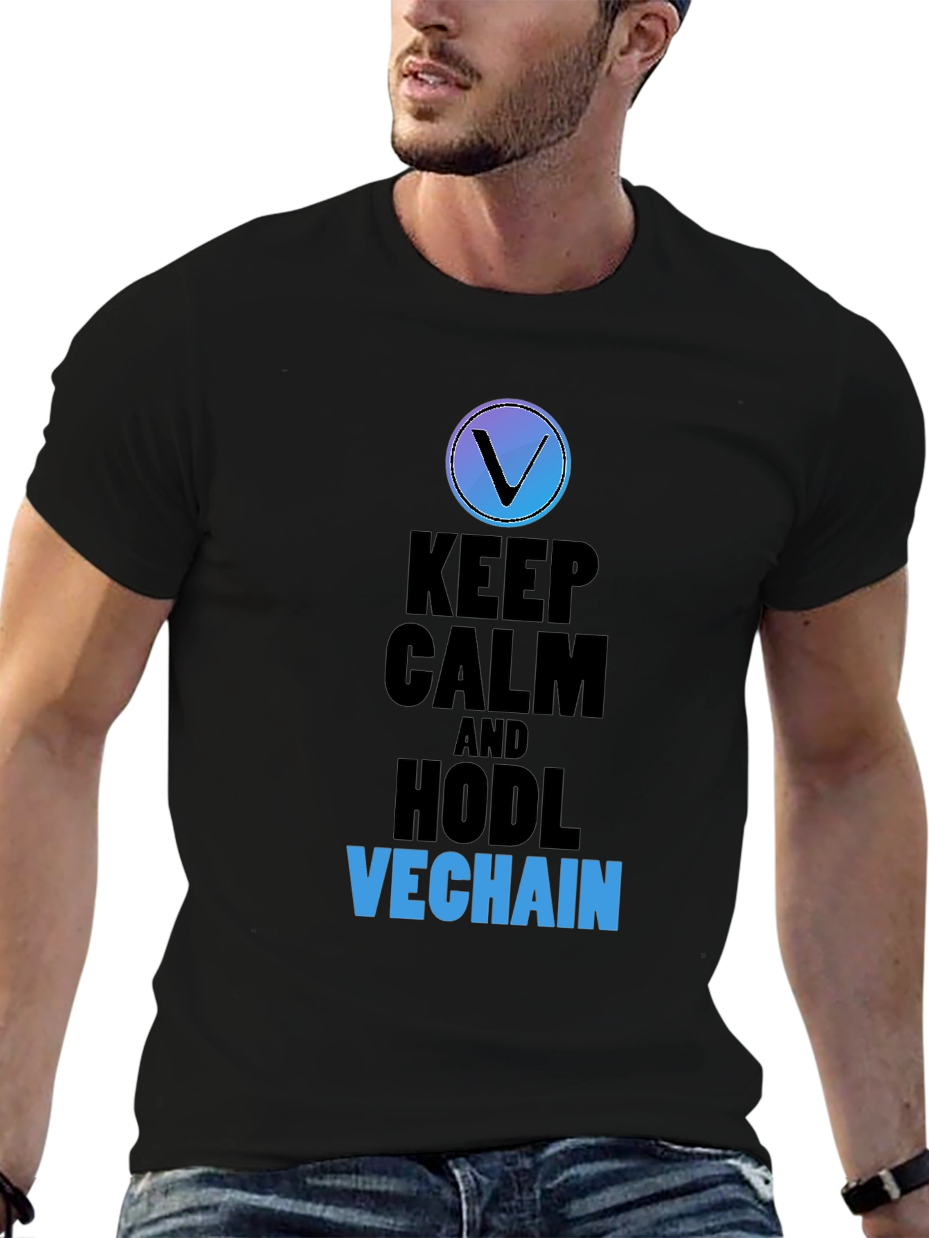 VeChain HODL T-Shirt - Crypto Meme Tee