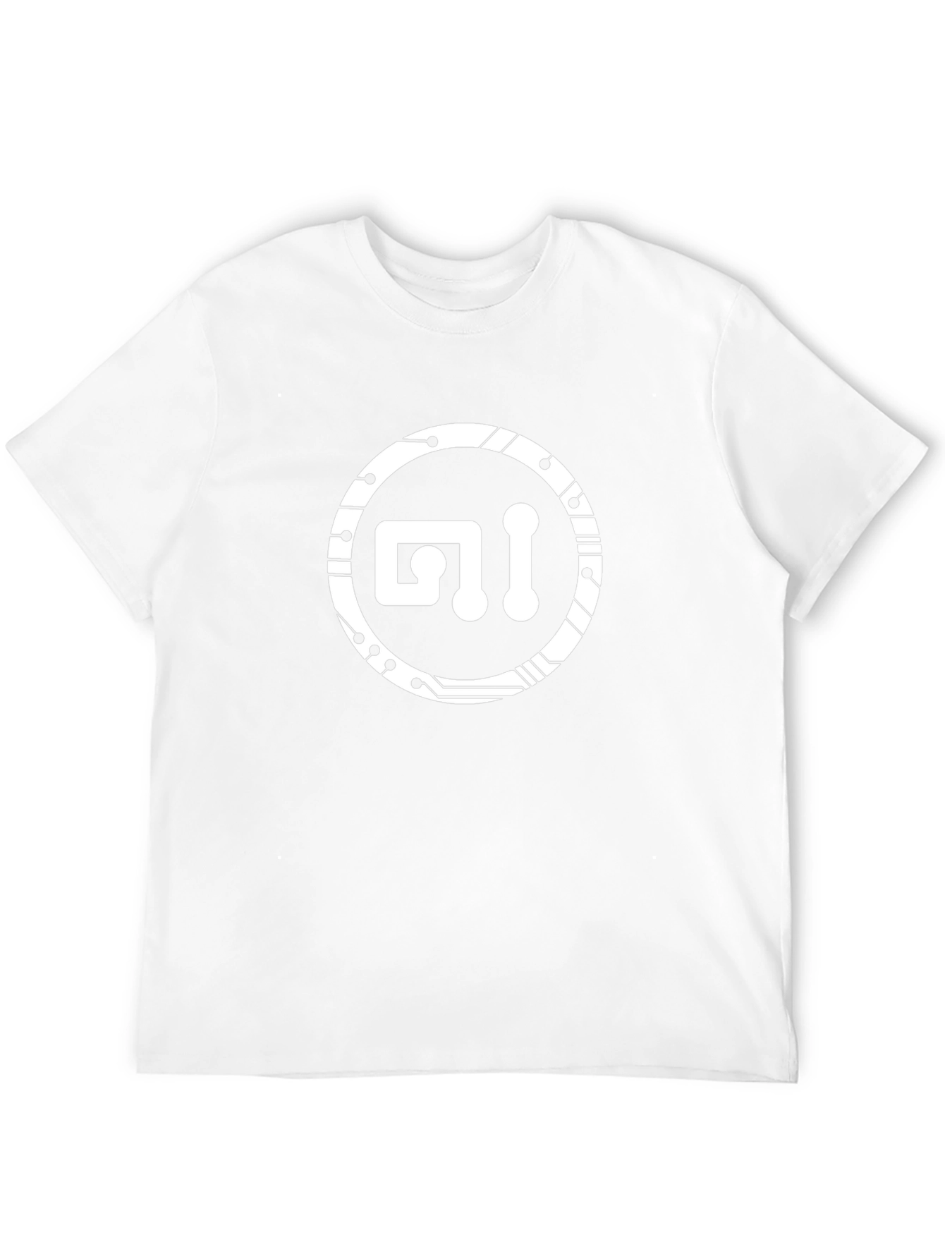 Tech Circuit Logo Black T-Shirt