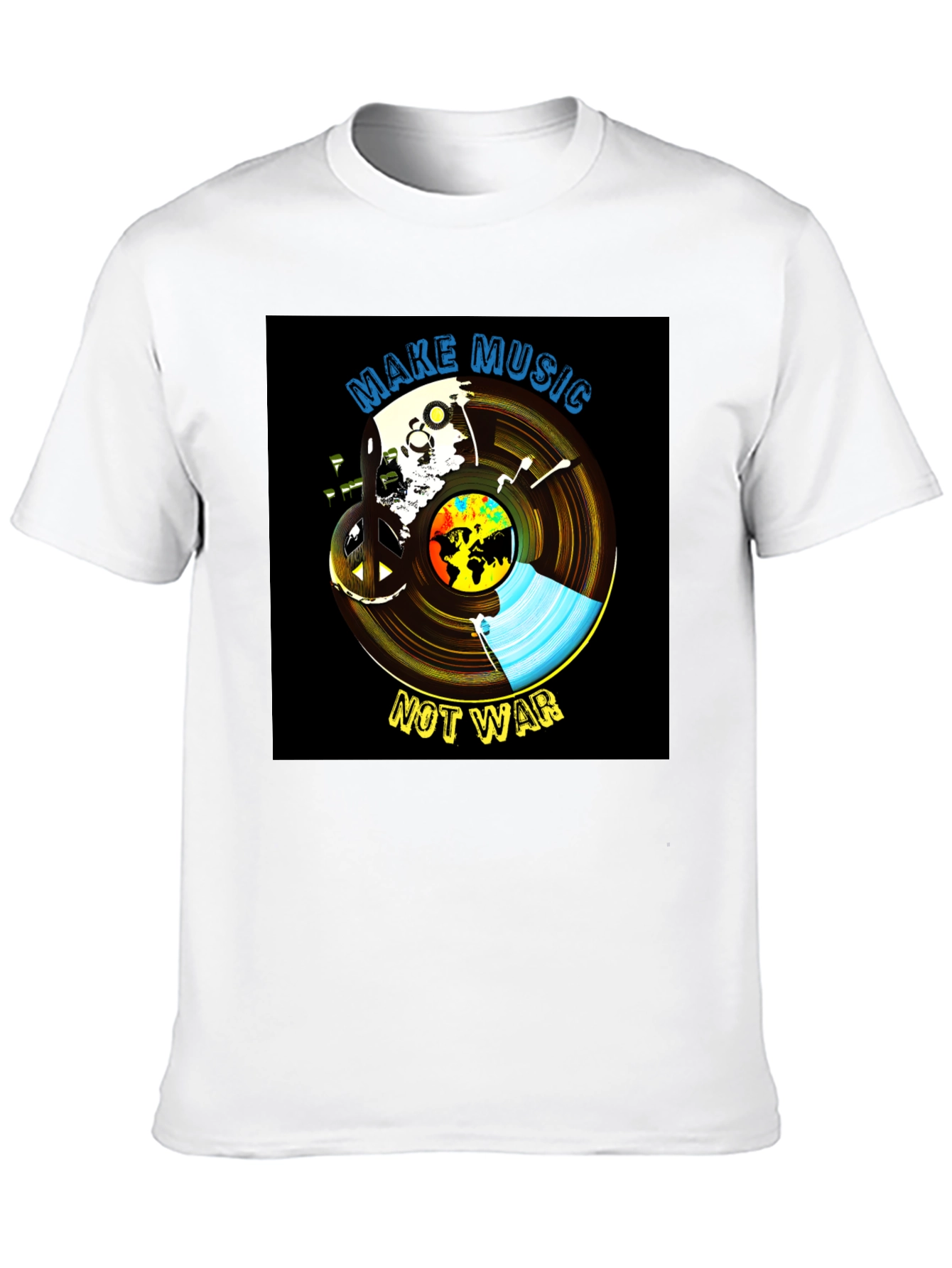 Music Not War Graphic Tee