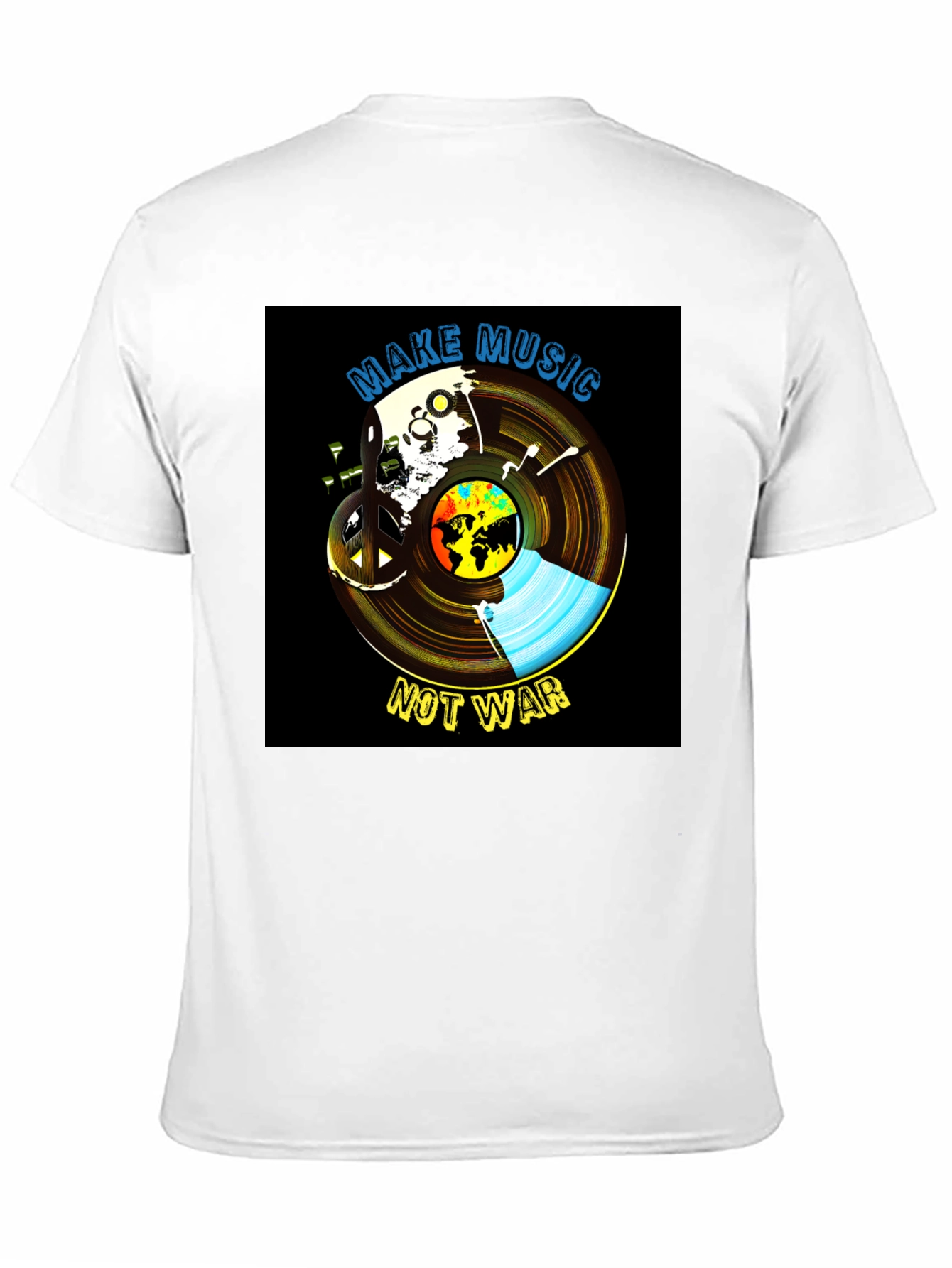 Music Not War Graphic Tee