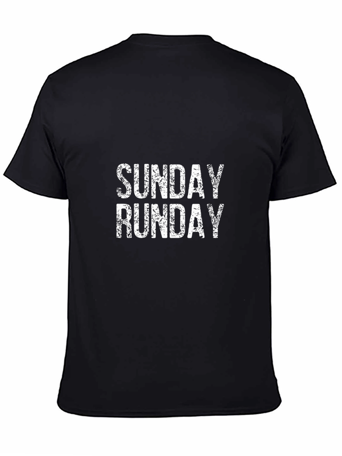 Sunday Runday Black T-Shirt