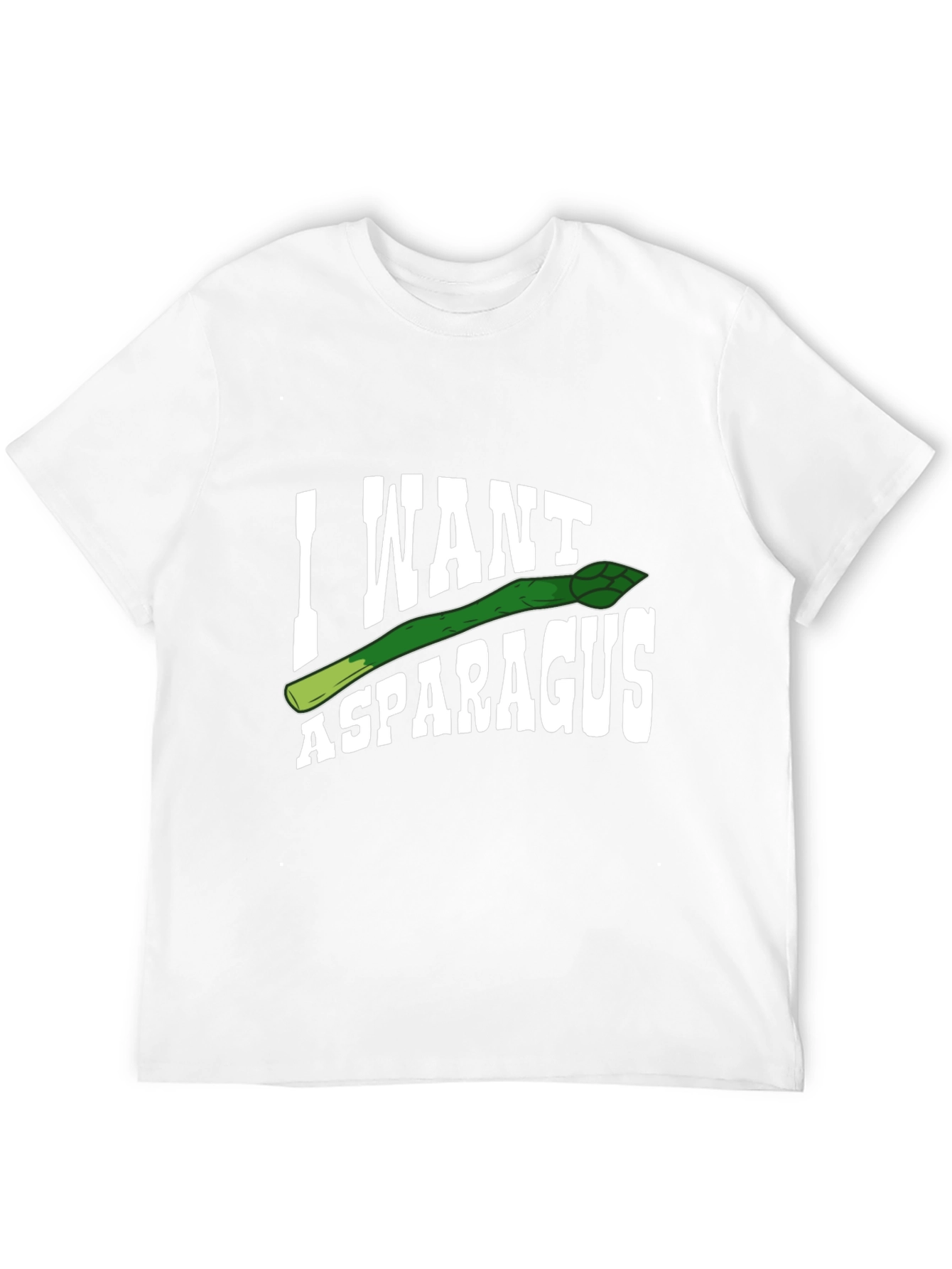 I Want Asparagus Graphic T-Shirt