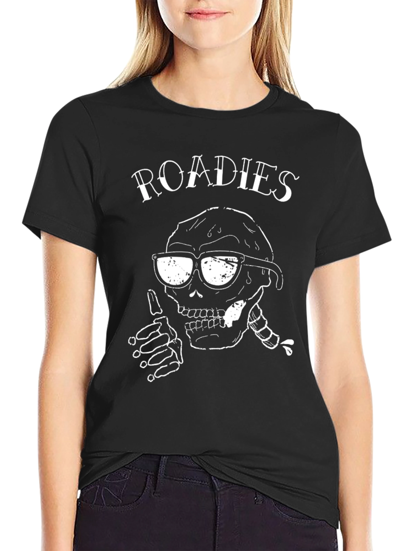 Roadies Skull Graphic Tee - Cool & Edgy T-Shirt