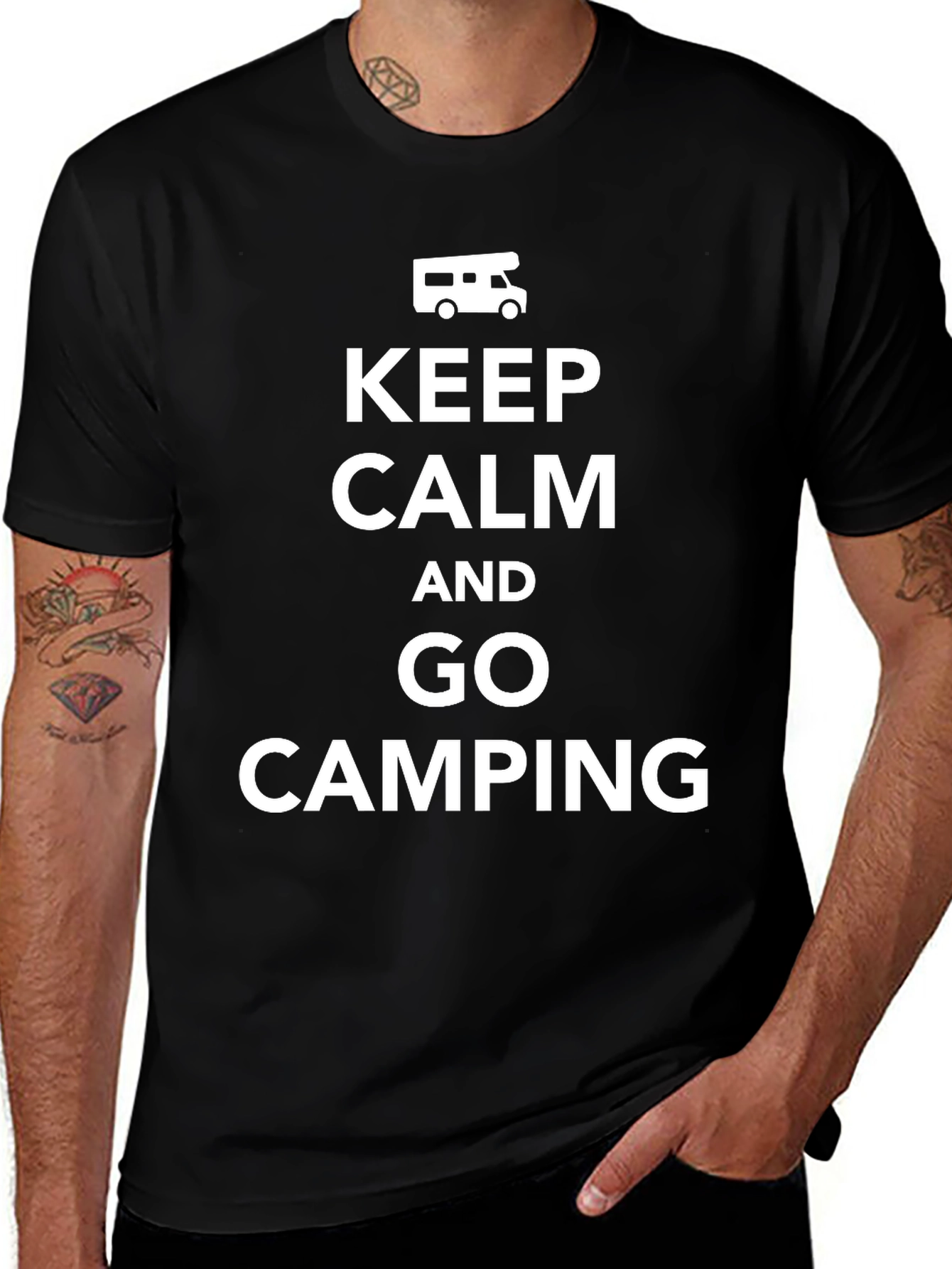 Keep Calm Go Camping T-Shirt