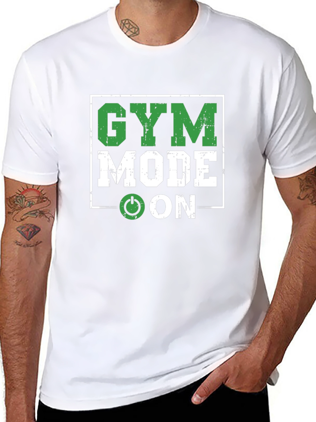 Gym Mode On T-Shirt - Workout Motivation