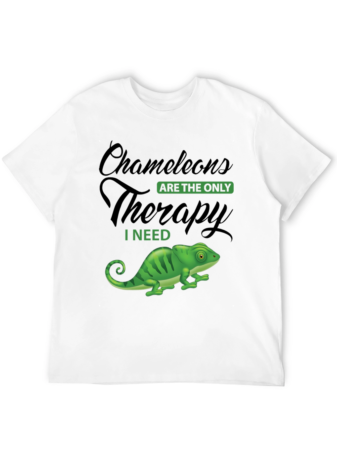 Chameleon Therapy T-Shirt - Unique Graphic Tee