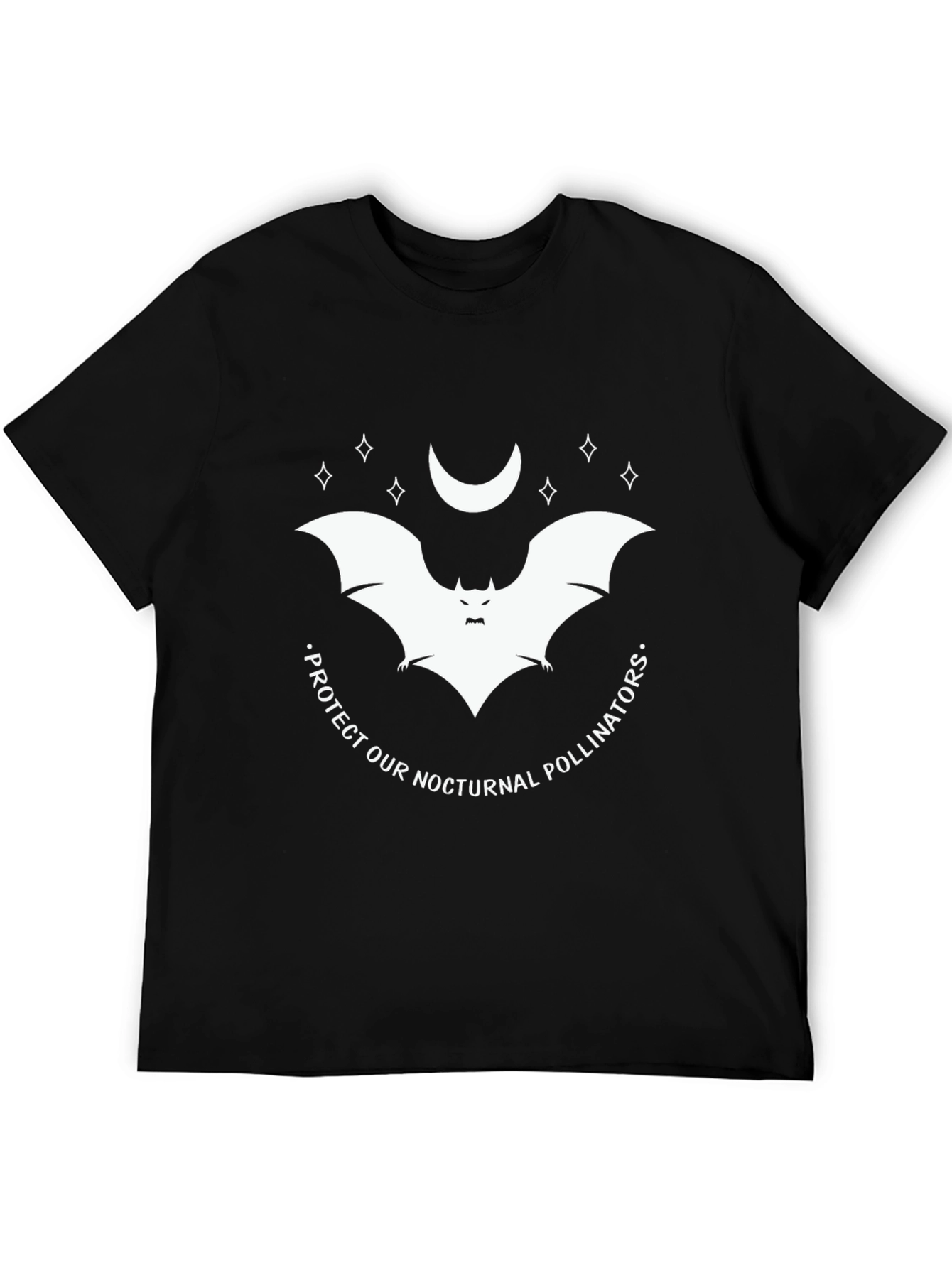Protect Pollinators Bat T-Shirt - Nocturnal Wildlife Tee