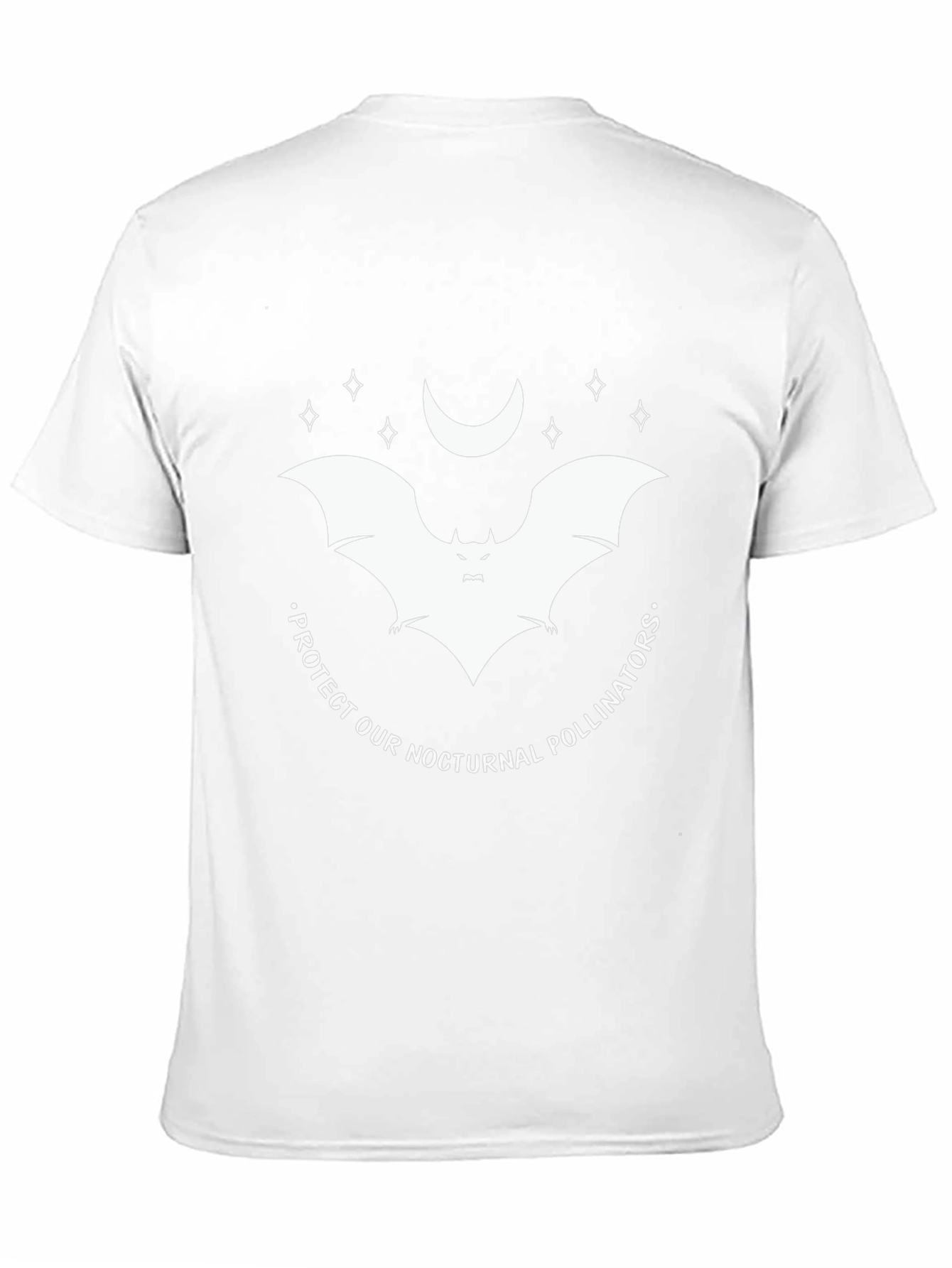 Protect Pollinators Bat T-Shirt - Nocturnal Wildlife Tee