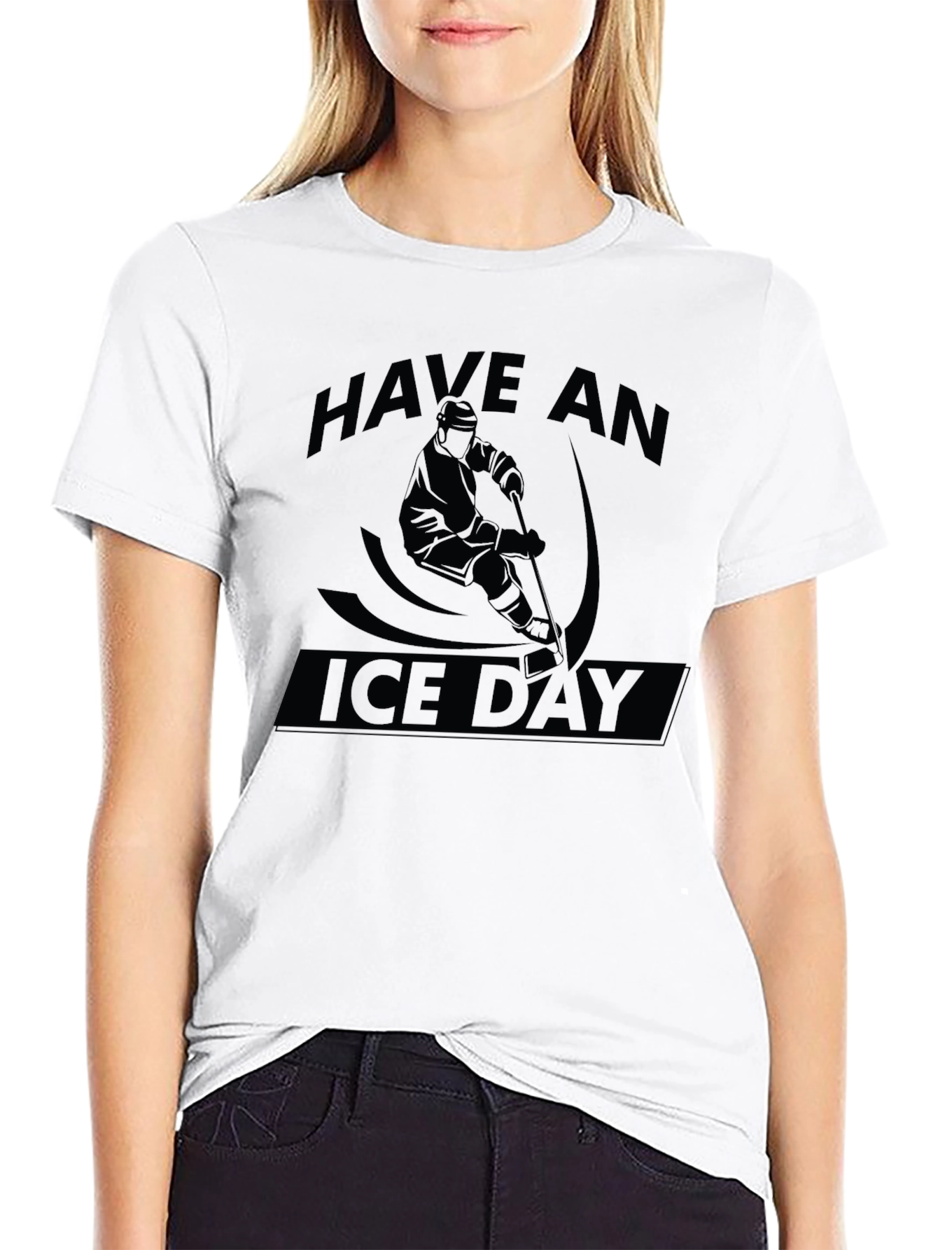 Have An Ice Day Hockey Graphic T-Shirt