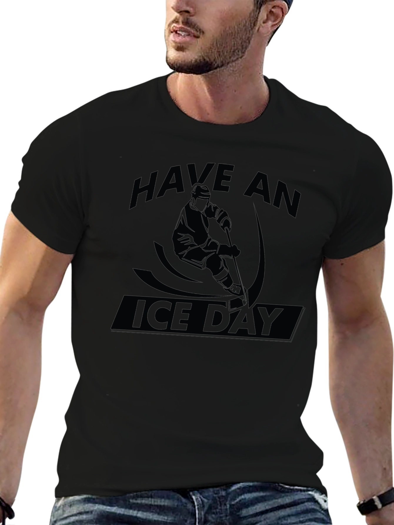 Have An Ice Day Hockey Graphic T-Shirt