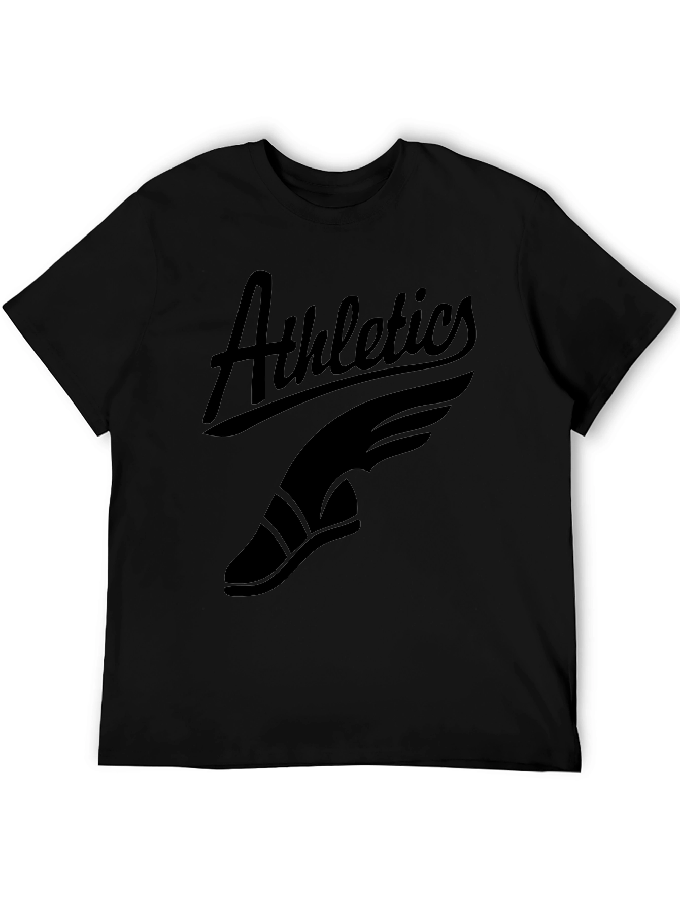 Athletics Graphic T-Shirt - Winged Shoe Design