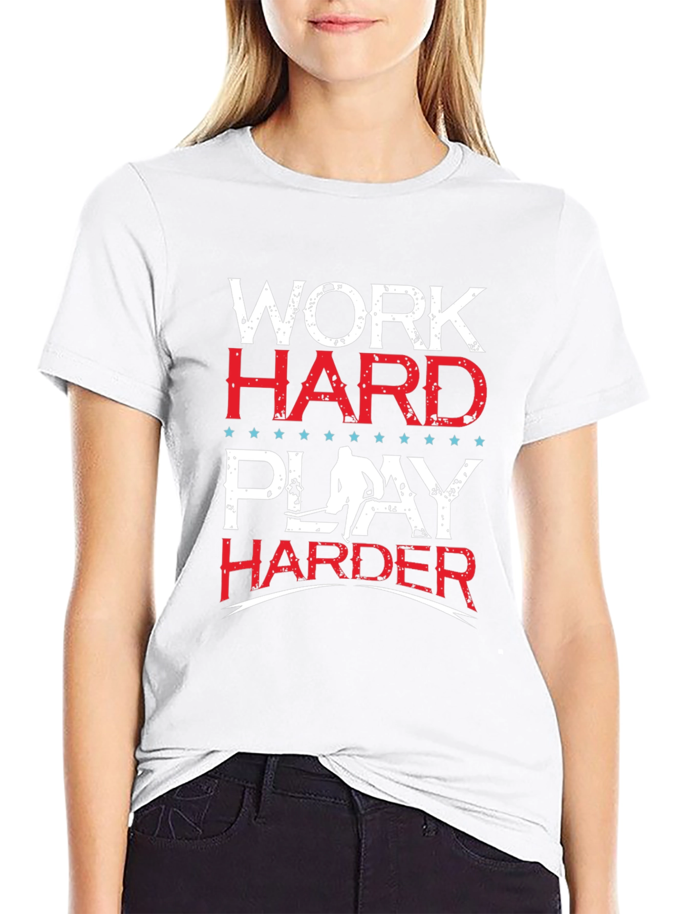 Work Hard Play Harder Graphic Tee