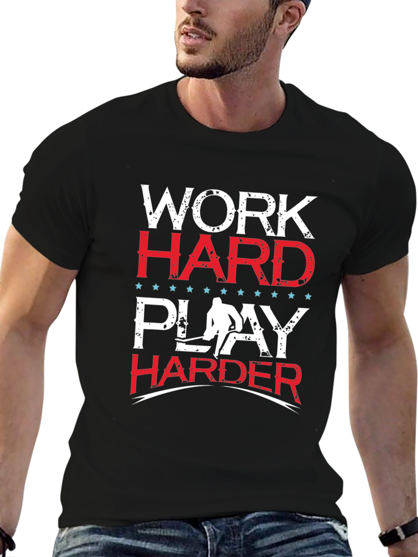 Work Hard Play Harder Graphic Tee