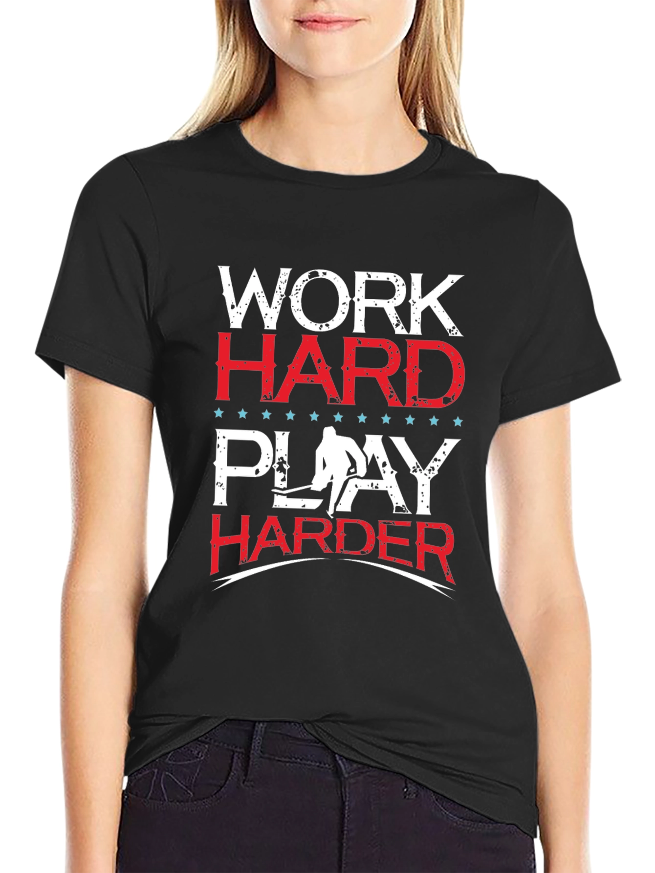 Work Hard Play Harder Graphic Tee