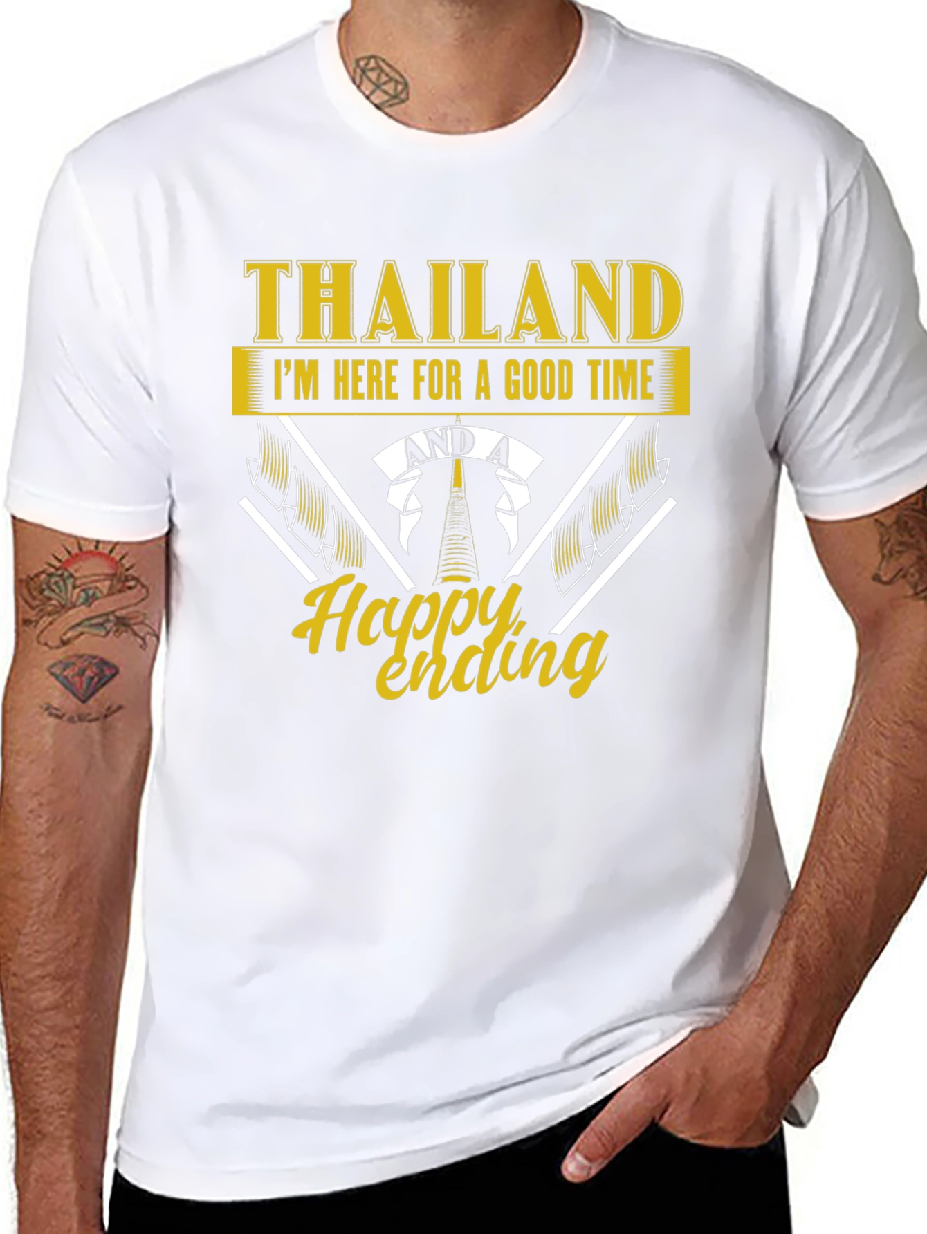Thailand Good Time Happy Ending Graphic Tee