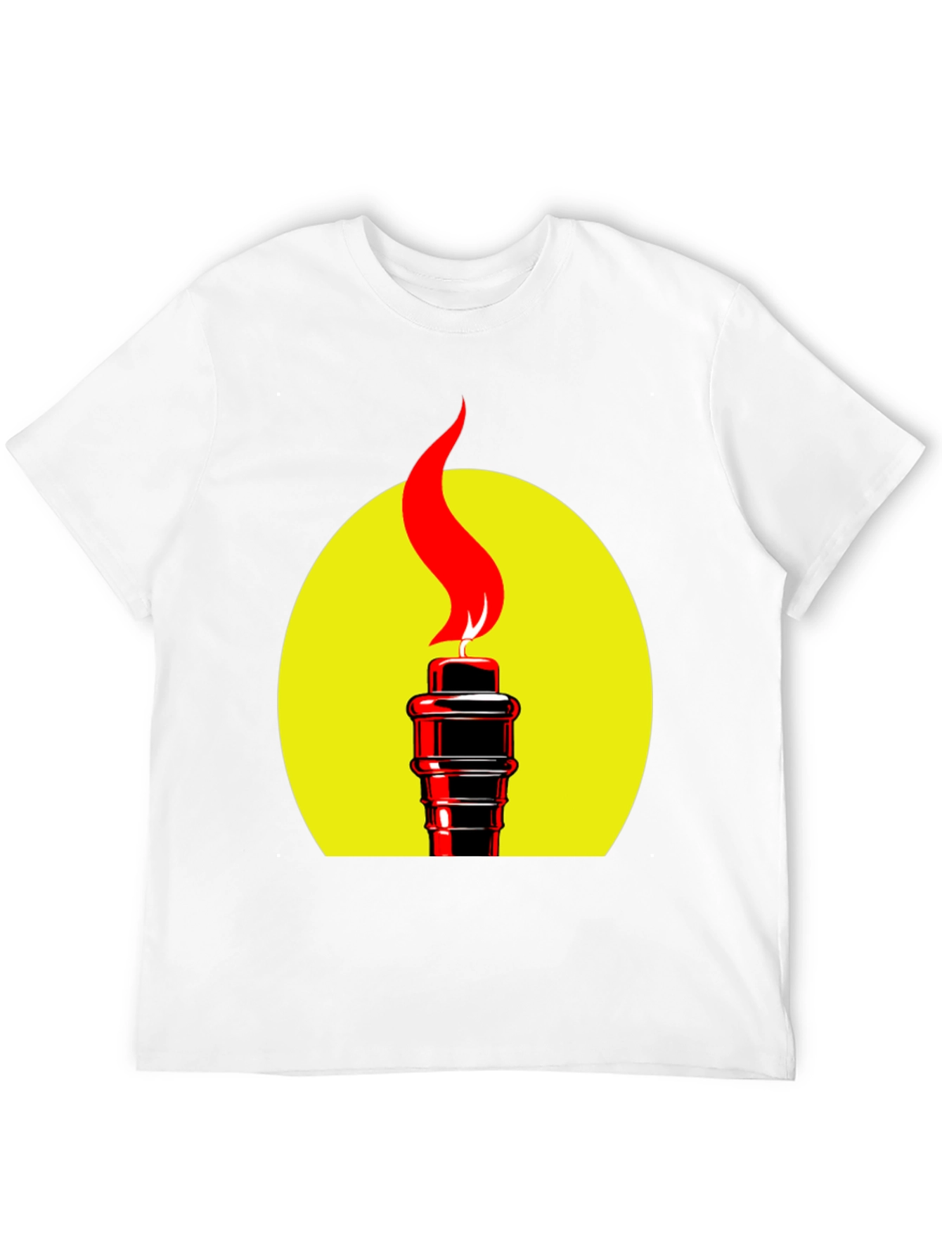 Torch Graphic Black T-Shirt