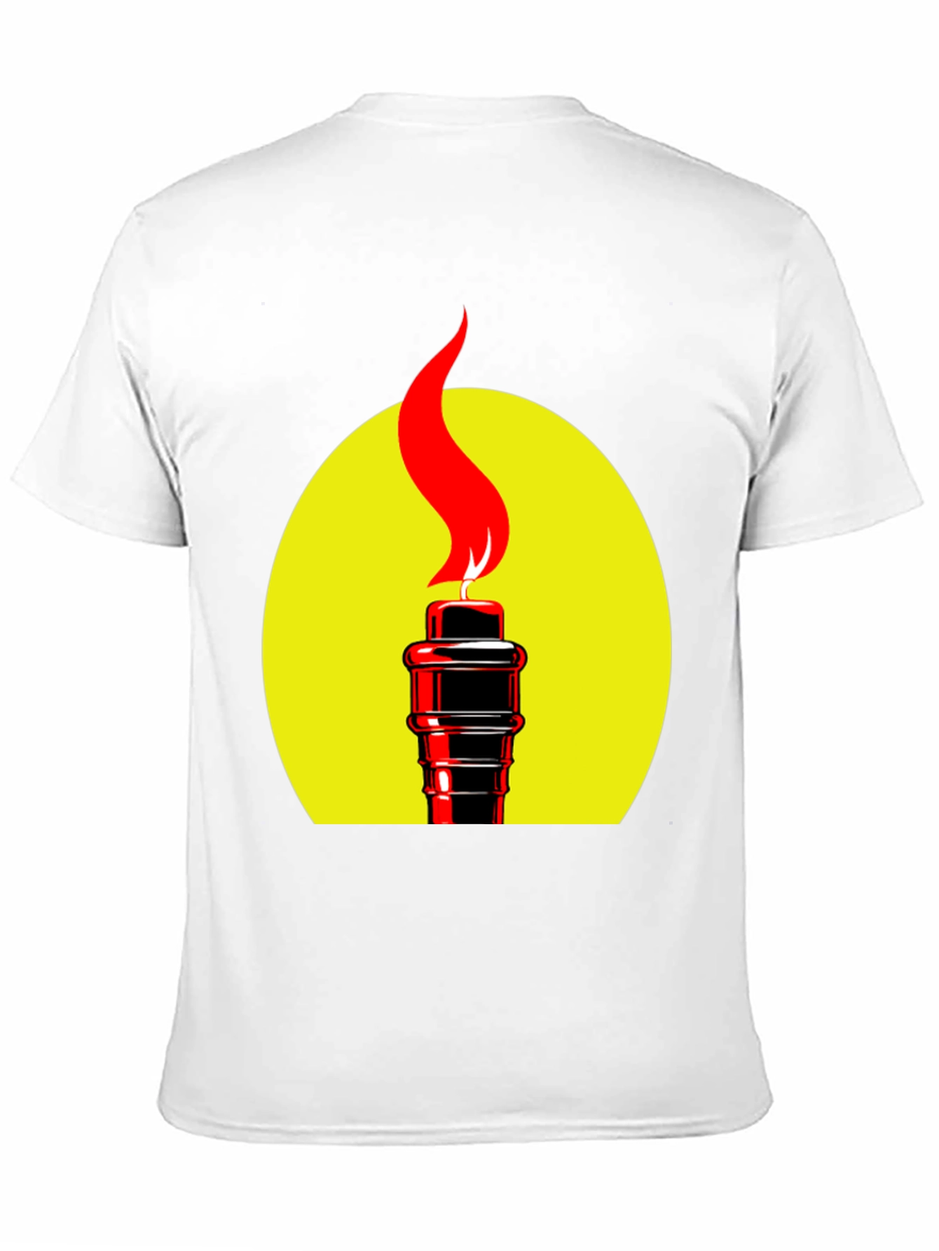 Torch Graphic Black T-Shirt