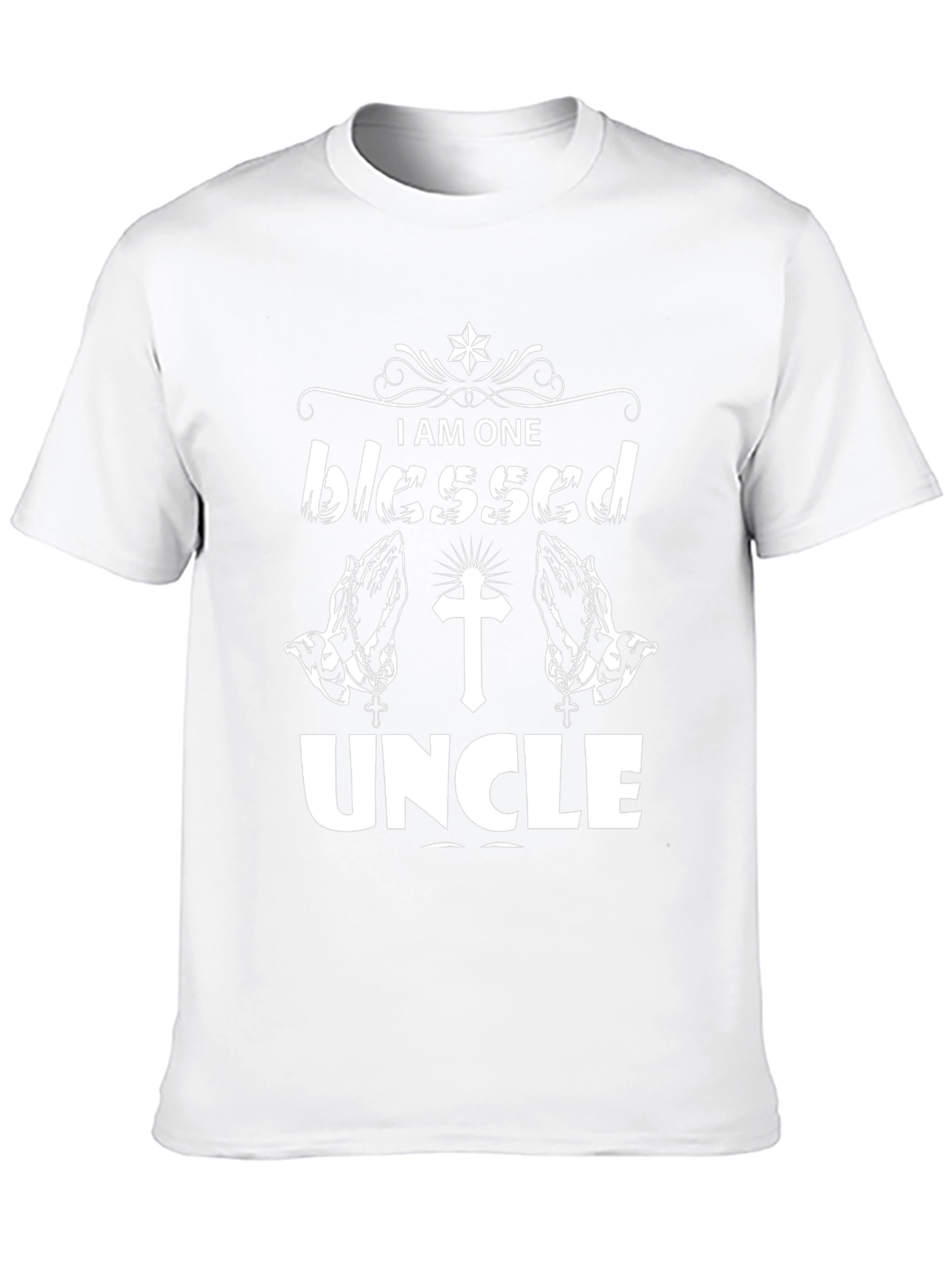 Blessed Uncle Graphic T-Shirt