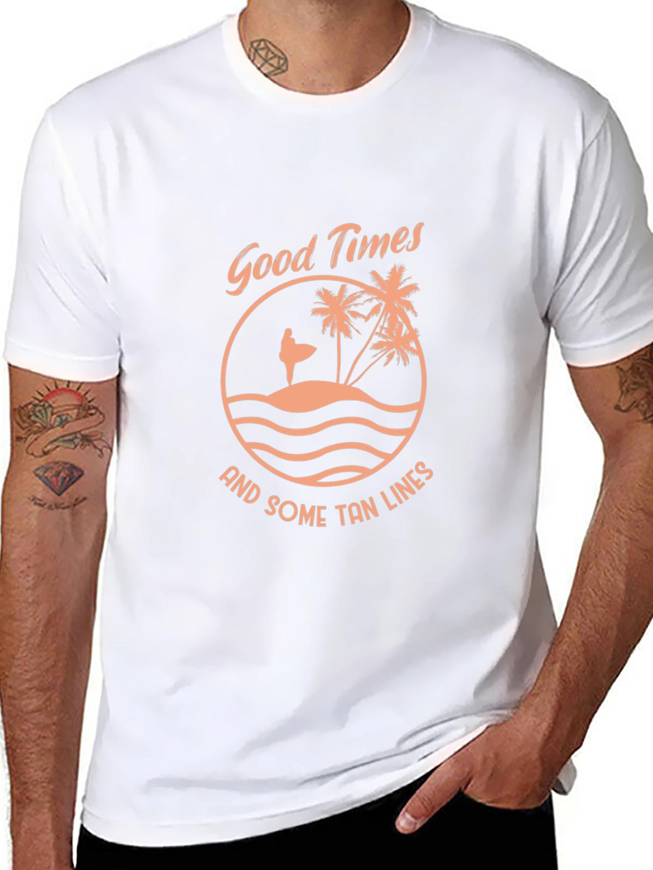 Good Times Tan Lines Graphic Tee