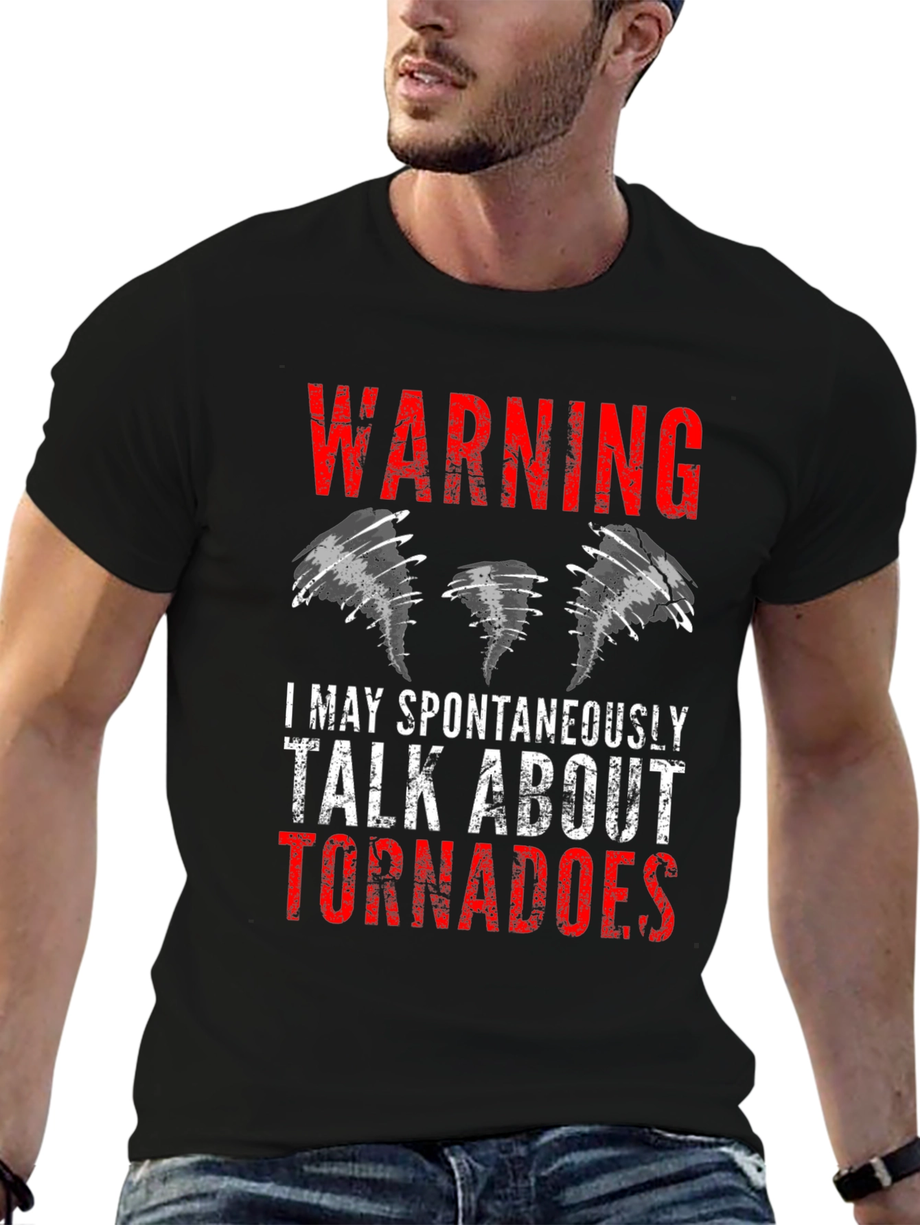 Warning: May Spontaneously Talk About Tornadoes Tee