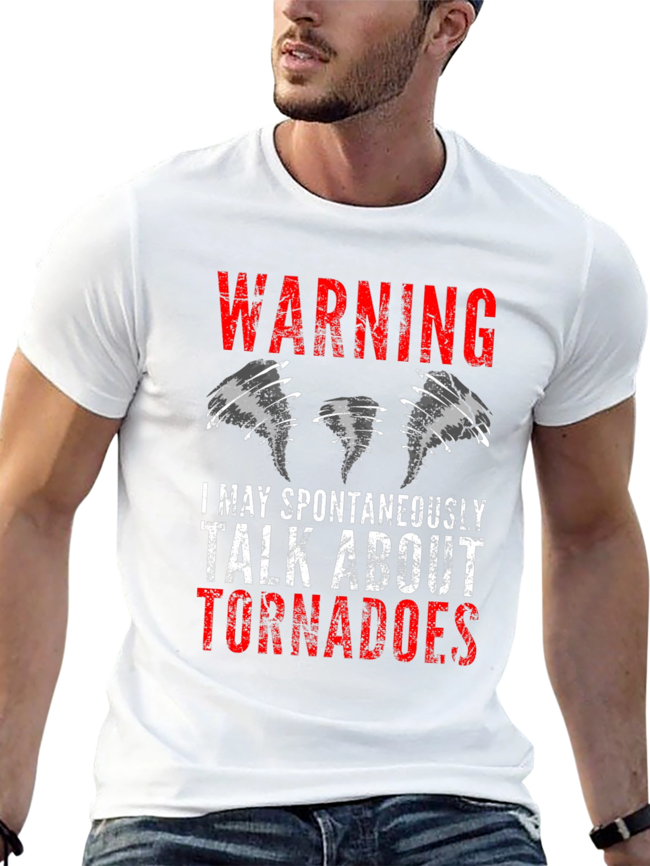 Warning: May Spontaneously Talk About Tornadoes Tee
