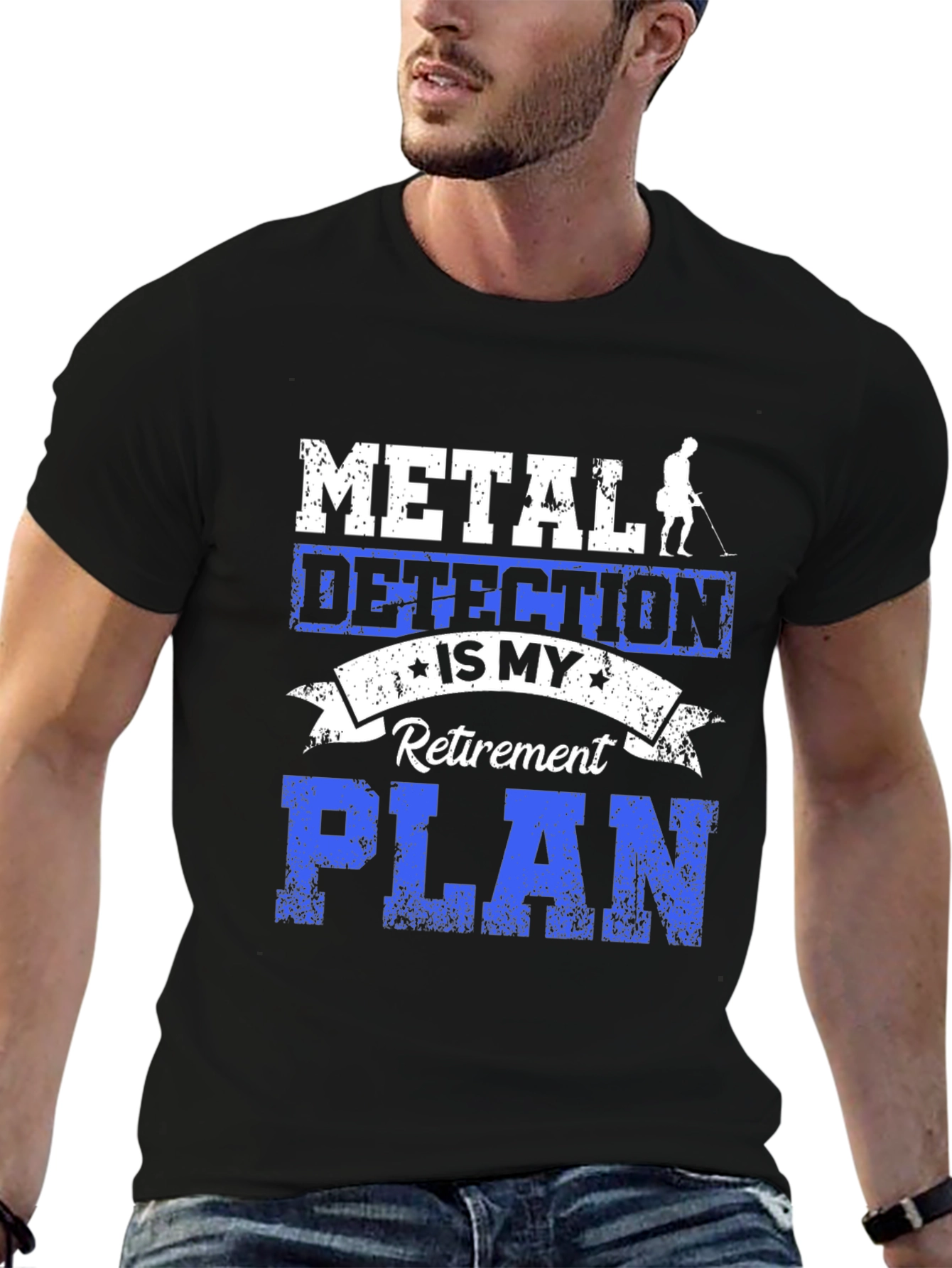 Metal Detecting Retirement Plan T-Shirt