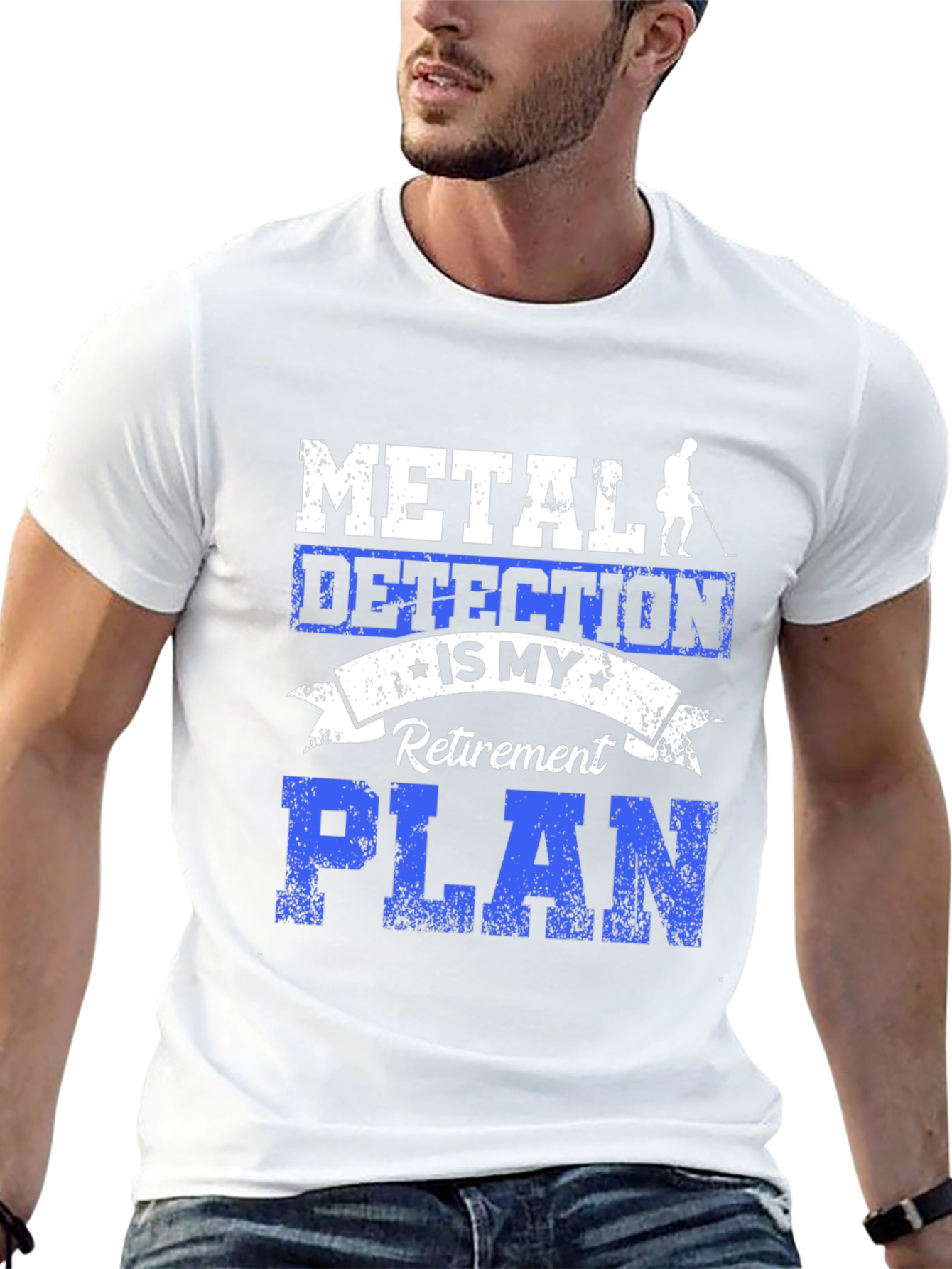 Metal Detecting Retirement Plan T-Shirt