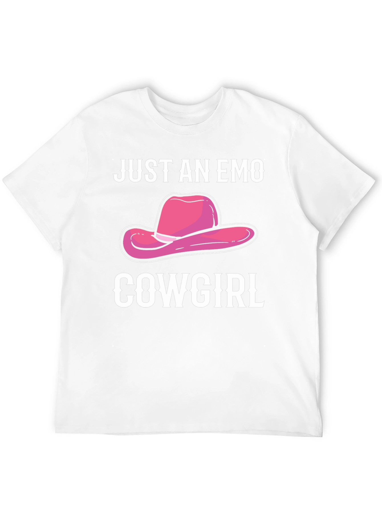 Just an Emo Cowgirl Graphic T-Shirt