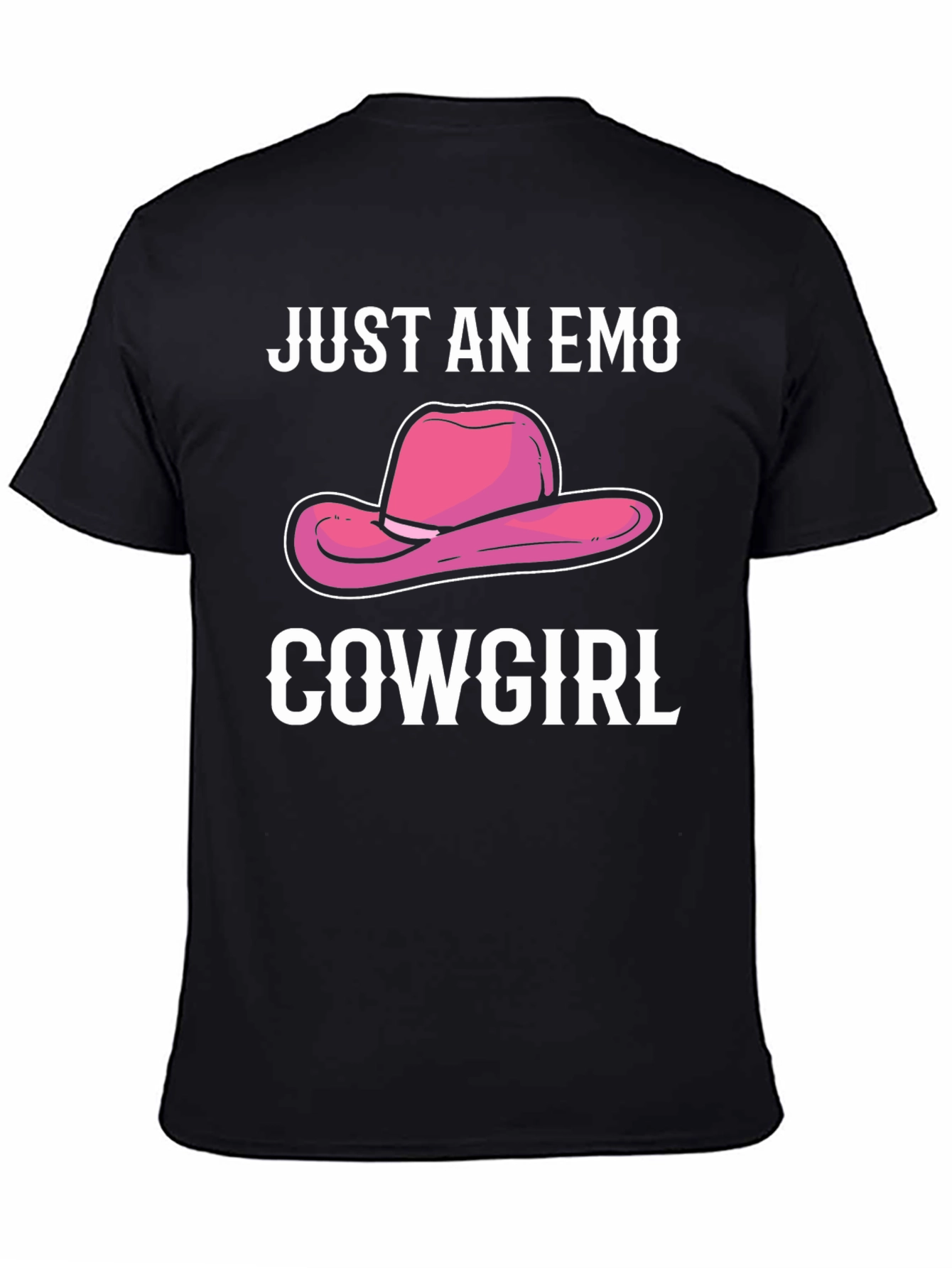 Just an Emo Cowgirl Graphic T-Shirt