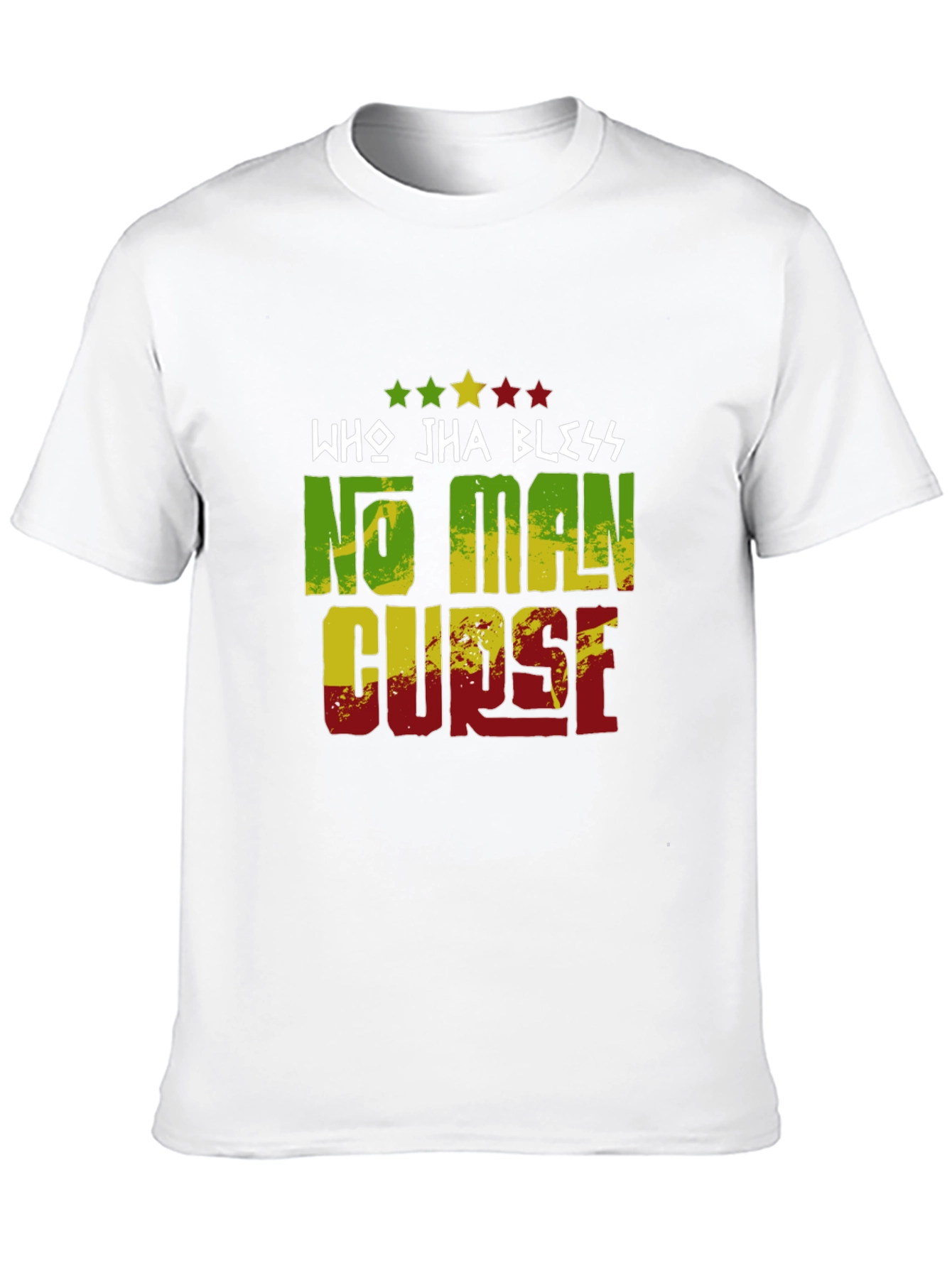 Who Jha Bless No Man Curse Graphic Tee