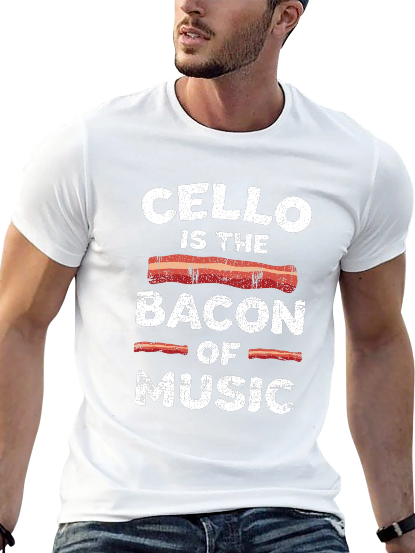 Cello is the Bacon of Music Funny T-Shirt