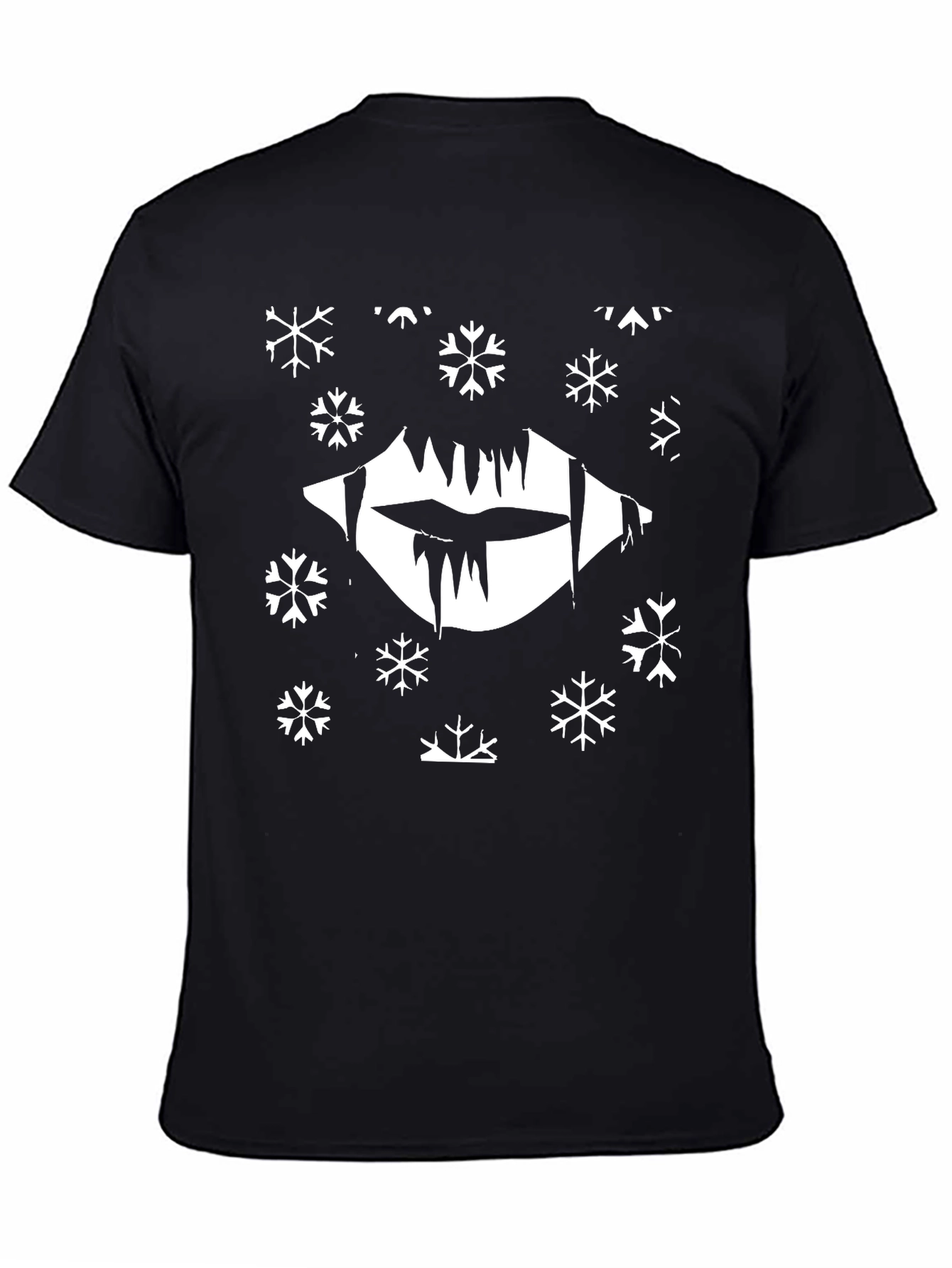 Vampire Snow T-Shirt - Gothic Winter Tee