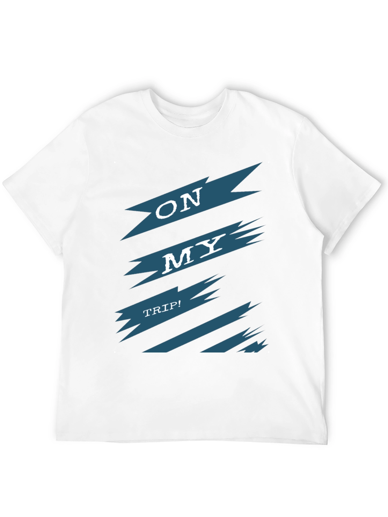 On My Trip Graphic Tee - Cool Adventure Shirt
