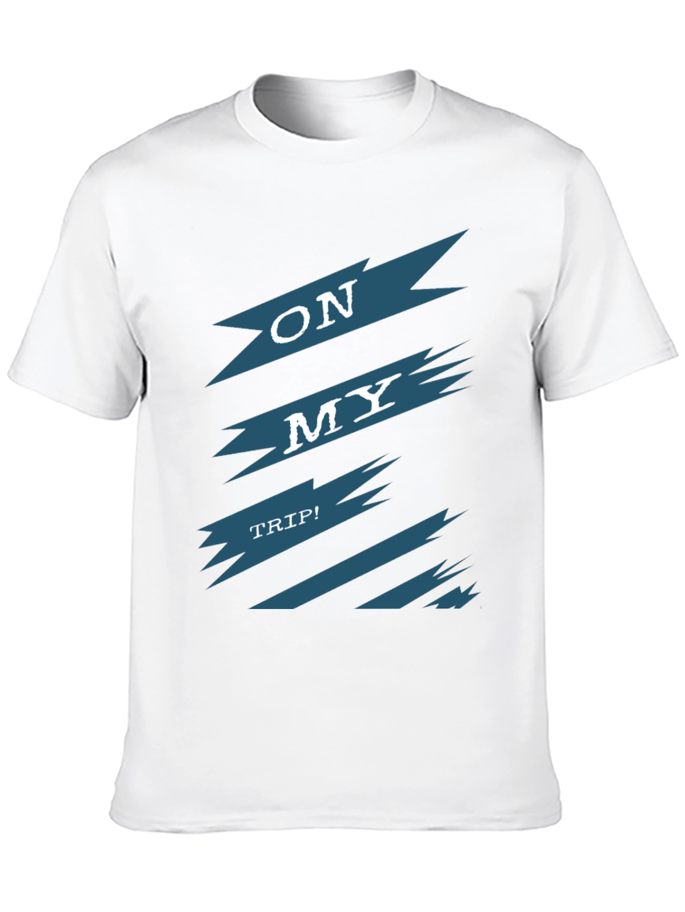 On My Trip Graphic Tee - Cool Adventure Shirt