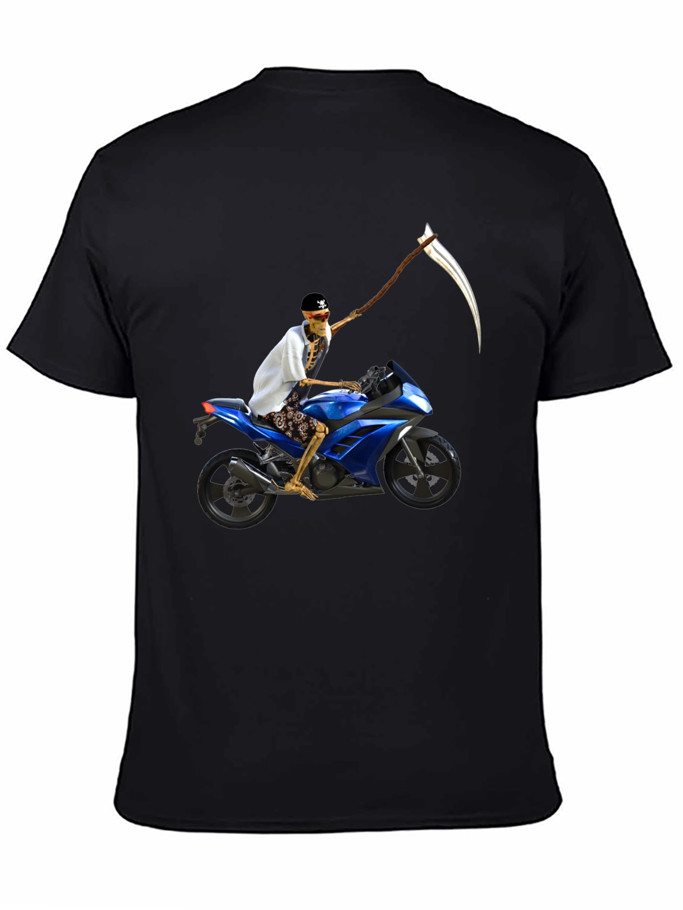 Skeleton Rider Graphic T-Shirt