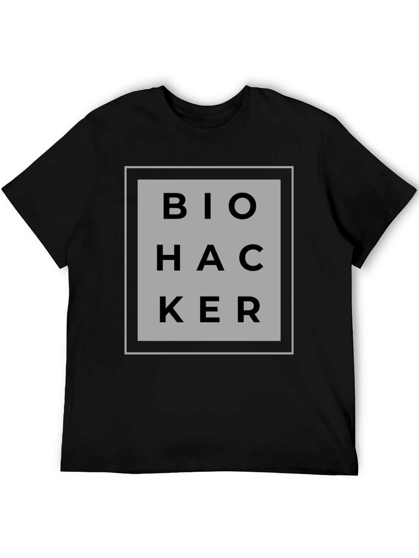 Biohacker Graphic Tee - Black