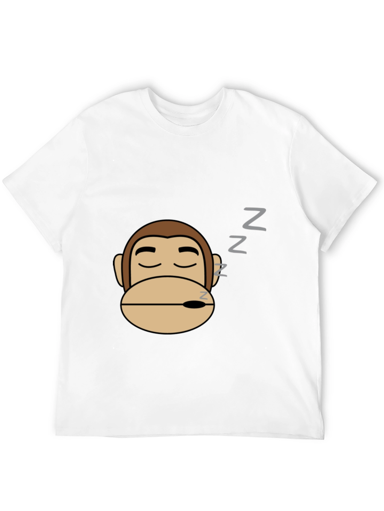 Sleeping Monkey Graphic Tee - Relaxed Fit