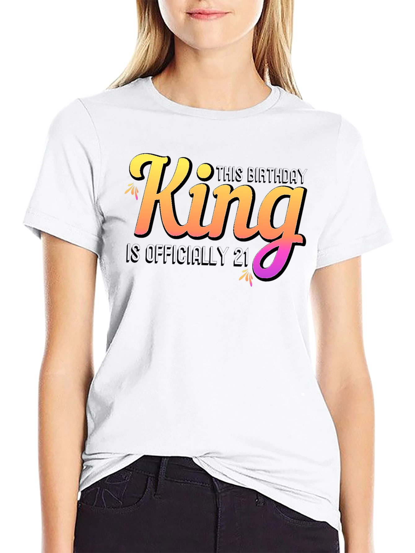 King Birthday 21st T-Shirt