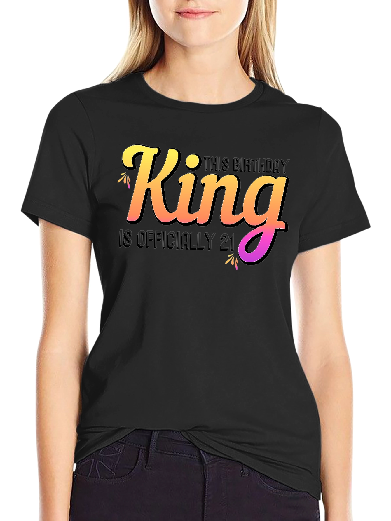 King Birthday 21st T-Shirt