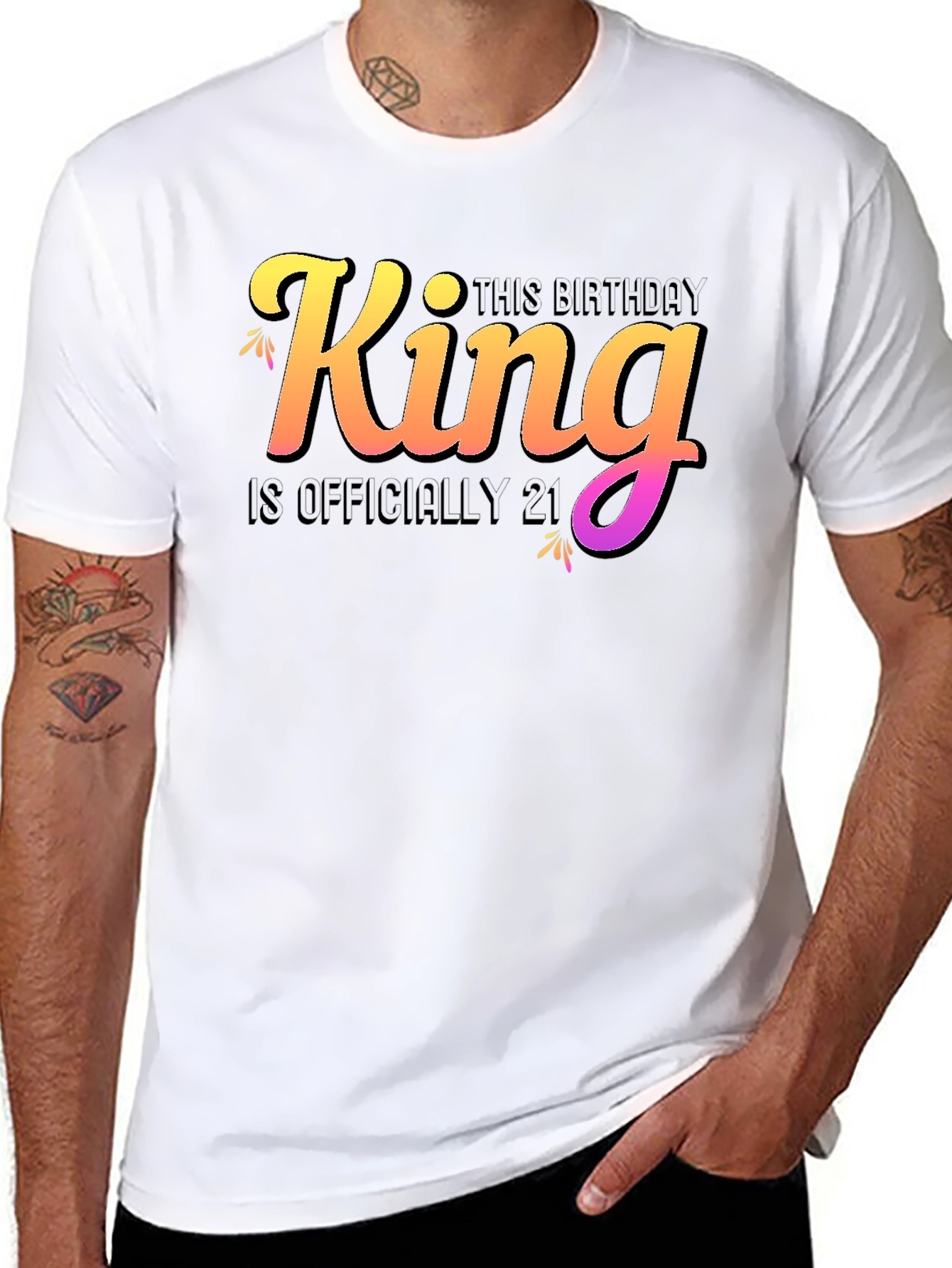 King Birthday 21st T-Shirt